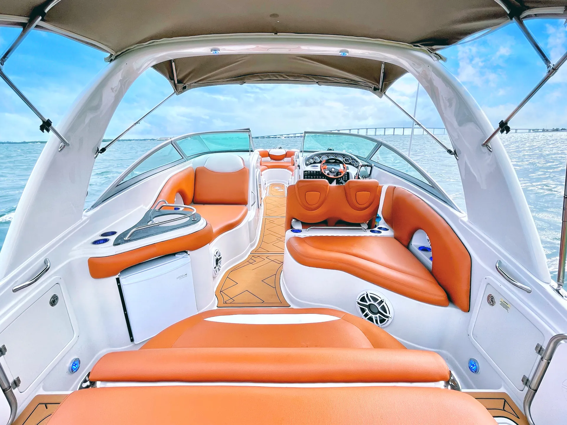 GET 1 HR FREE 34' CROWNLINE PARTY BOAT MIA, FL *NO HIDDEN FEES!*