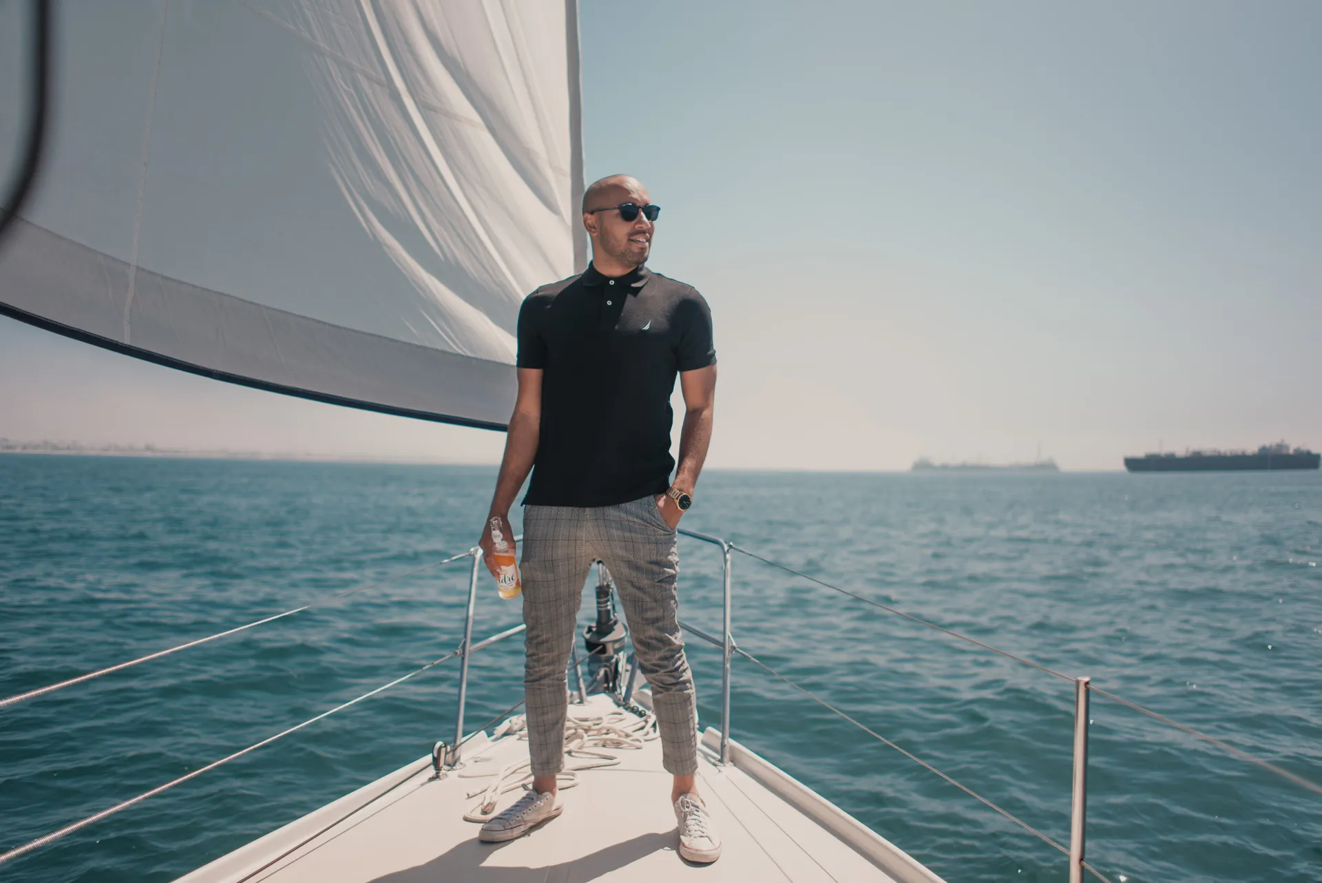 Enjoy the Long Beach Harbor on a Sailboat!