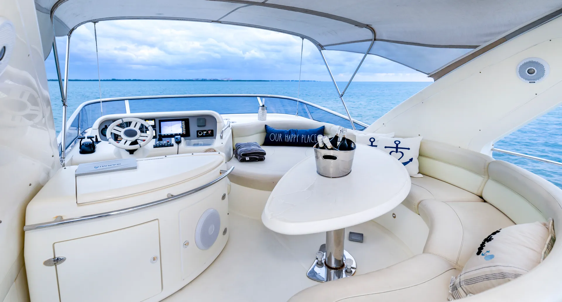 BEST Azimut Fly 55‘ OUT OF MIAMI BEACH MARINA! 