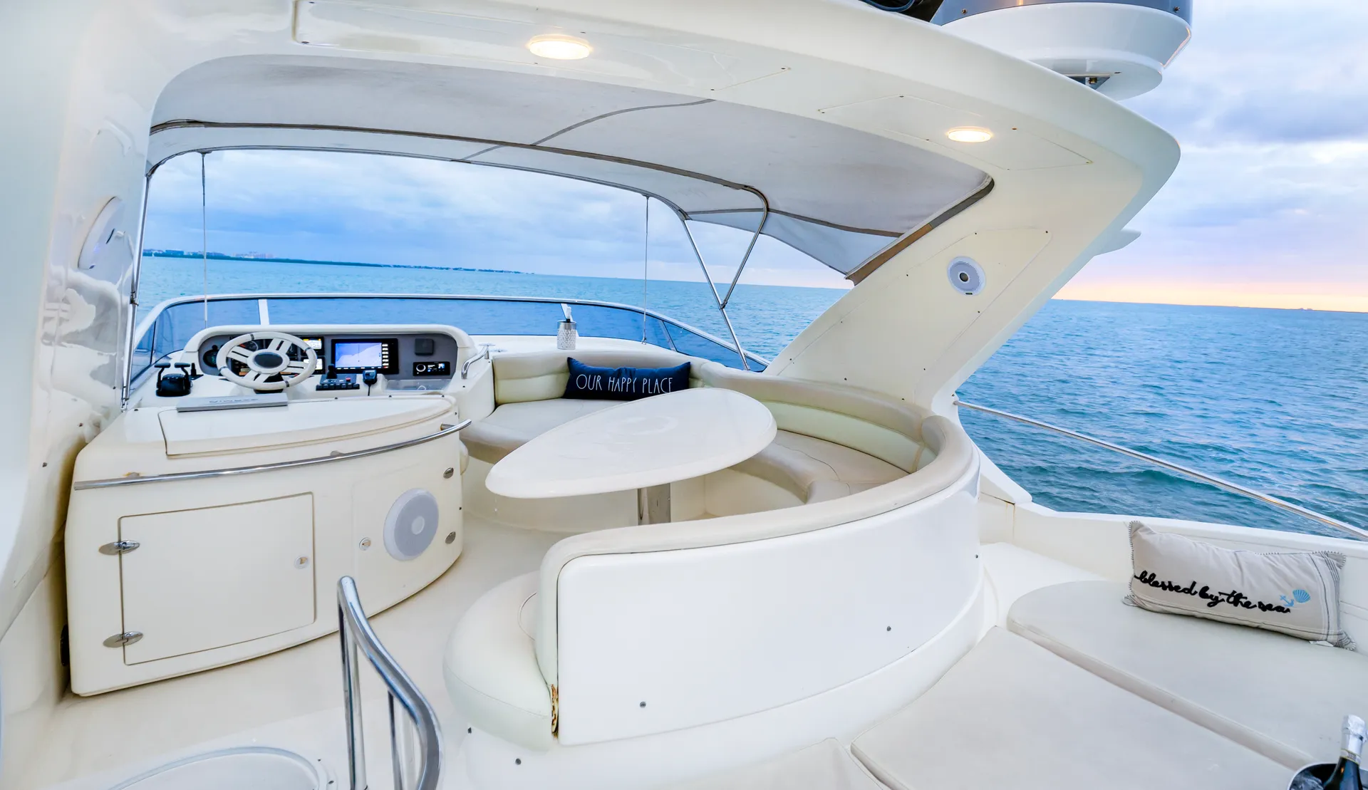 BEST Azimut Fly 55‘ OUT OF MIAMI BEACH MARINA! 