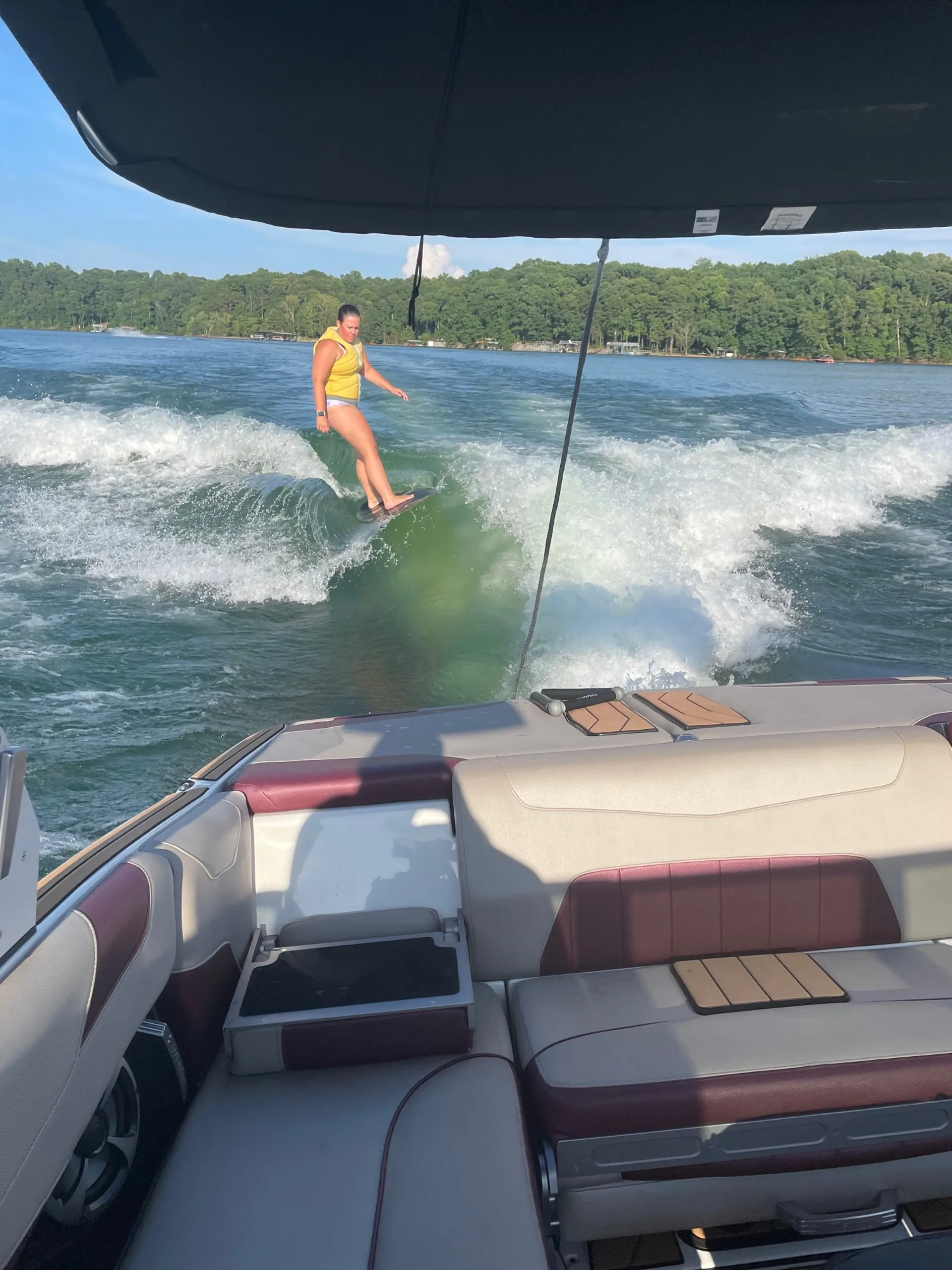 Premium Wakesurf Boat w/Equipment and Lessons on Lanier