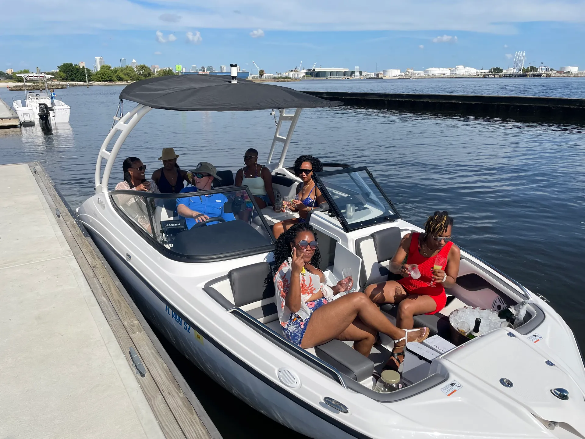 2021 Yamaha Jet Boat for charter in Tampa!