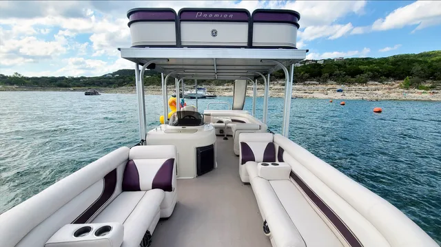 Rent a Premier Marine pontoon in Austin, TX near me