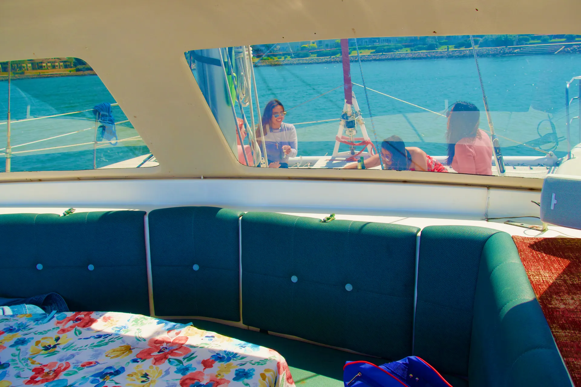 Safe &amp; solid sailing catamaran - Green power! Great location!