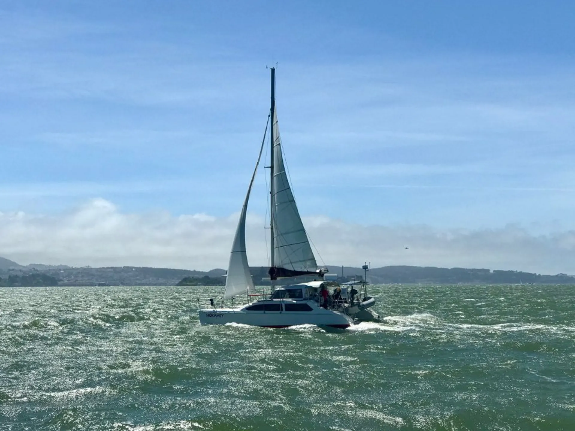 Safe &amp; solid sailing catamaran - Green power! Great location!