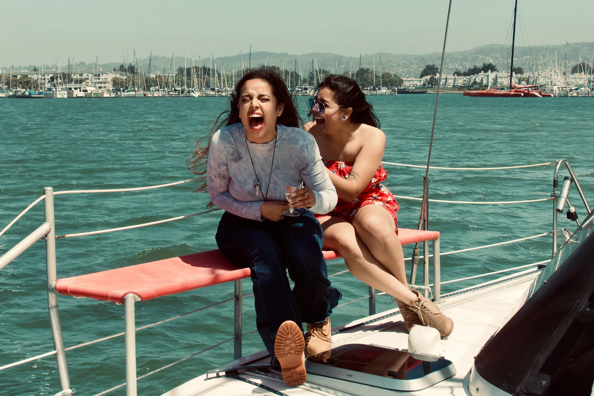 Safe &amp; solid sailing catamaran - Green power! Great location!