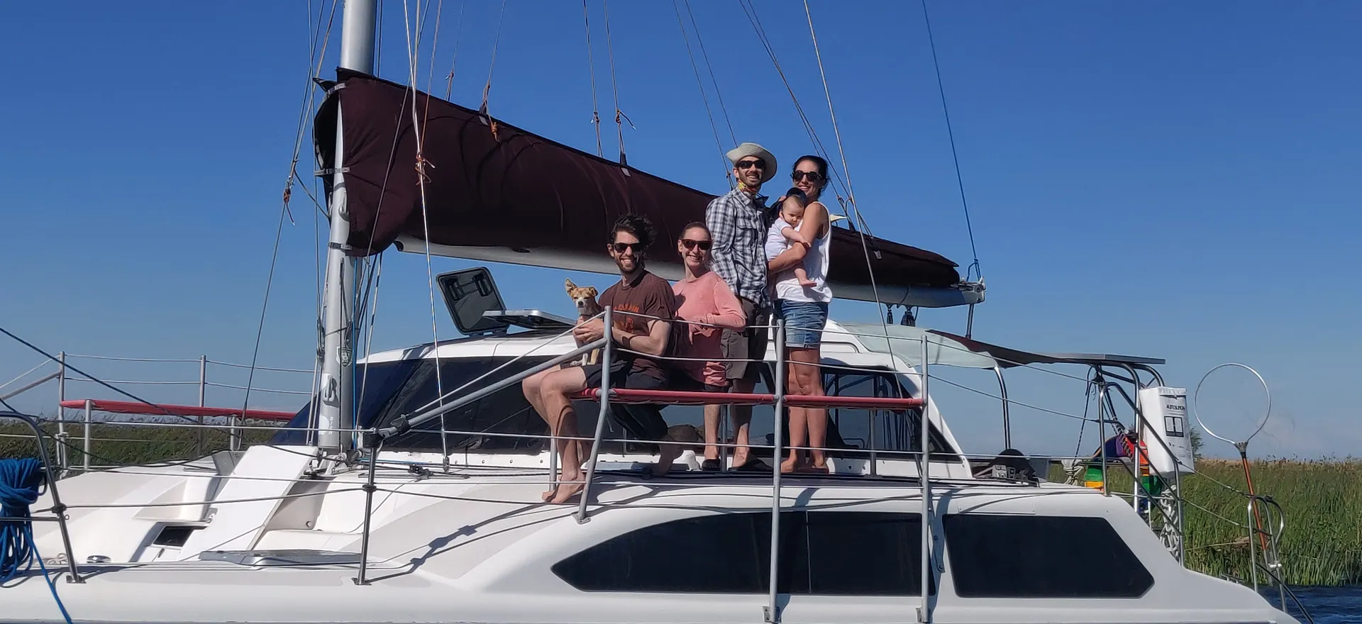 Safe &amp; solid sailing catamaran - Green power! Great location!