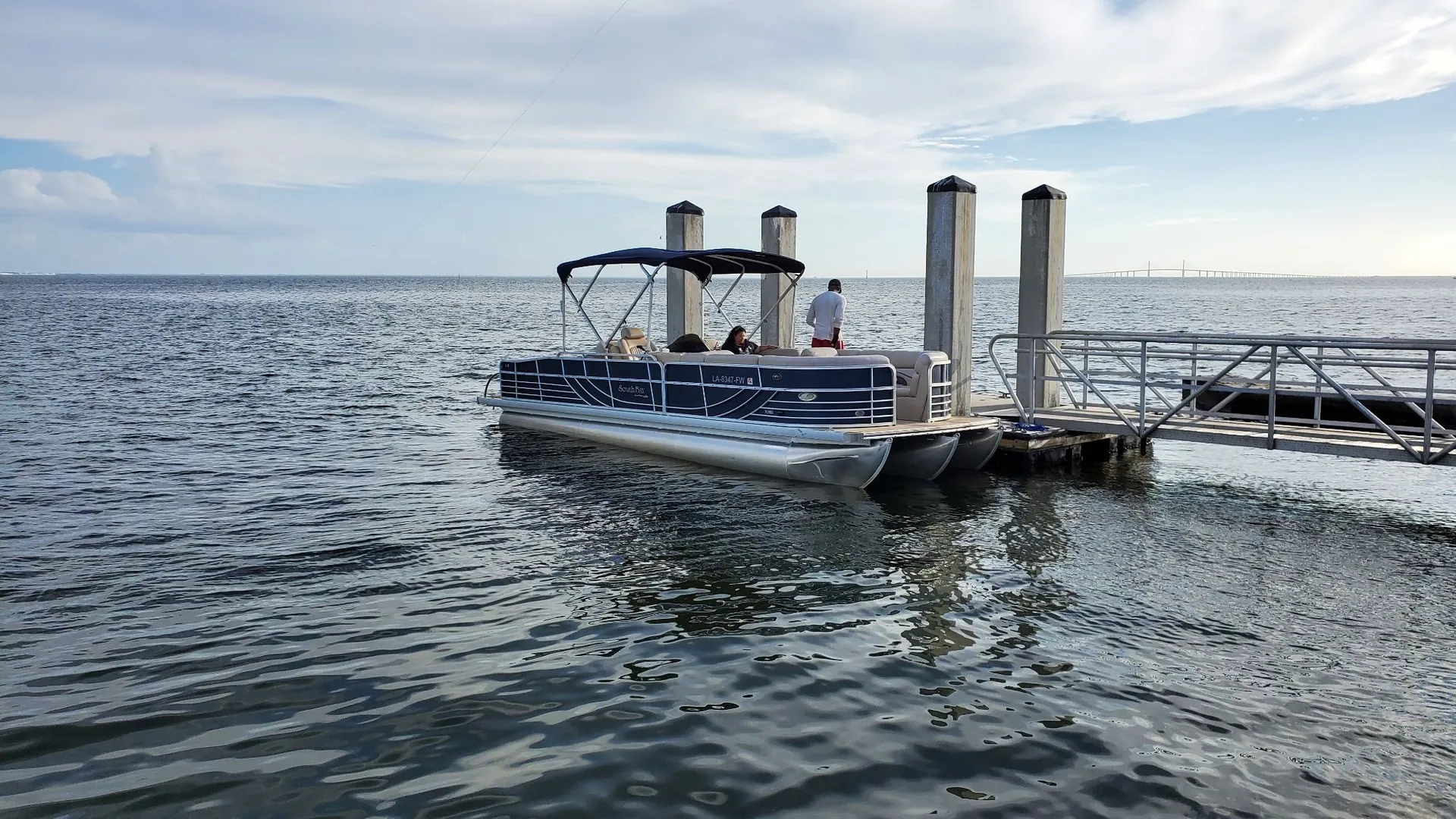 South Bay Pontoons 928SL TT I/O Tri-Tube in Bay Pines, FL — photo 8