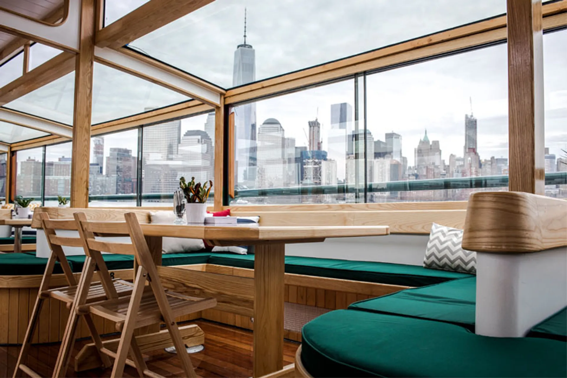 Embark on epic events aboard this 100' spacious yacht in New York!