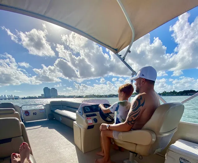 Rent a GODFREY MARINE pontoon in North Miami Beach, FL near me