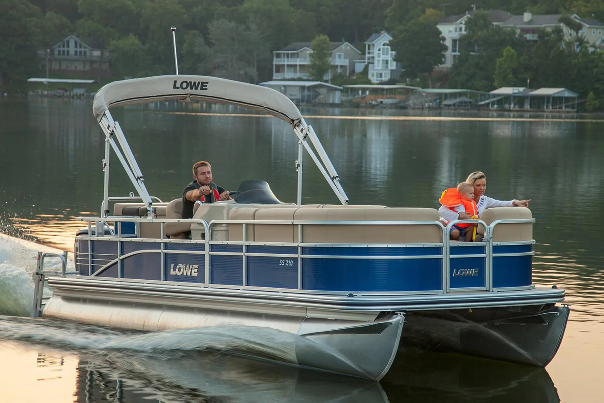 LOWE PONTOONS X210 W/60ELPT 4-S in Tomahawk, WI — photo 2