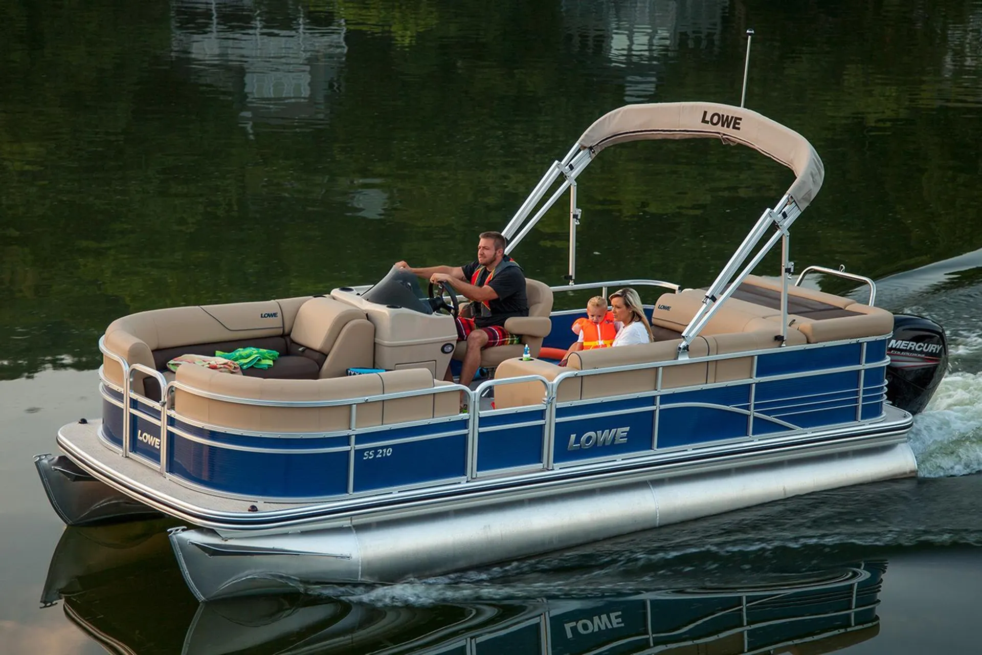 LOWE PONTOONS X210 W/60ELPT 4-S in Tomahawk, WI — photo 3