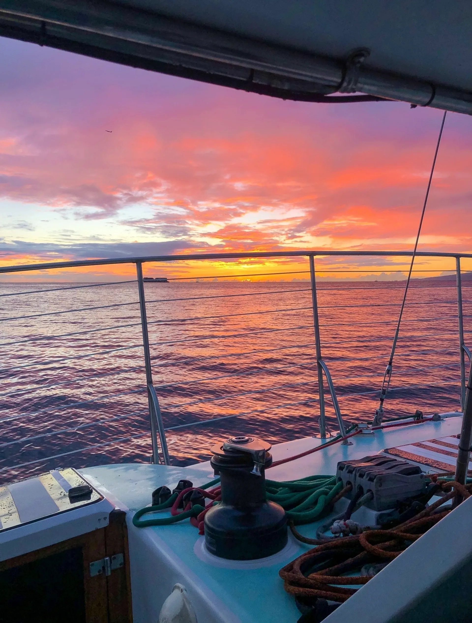 Private Charter On 48 ft Custom Made Sailing Catamaran in Honolulu, HI