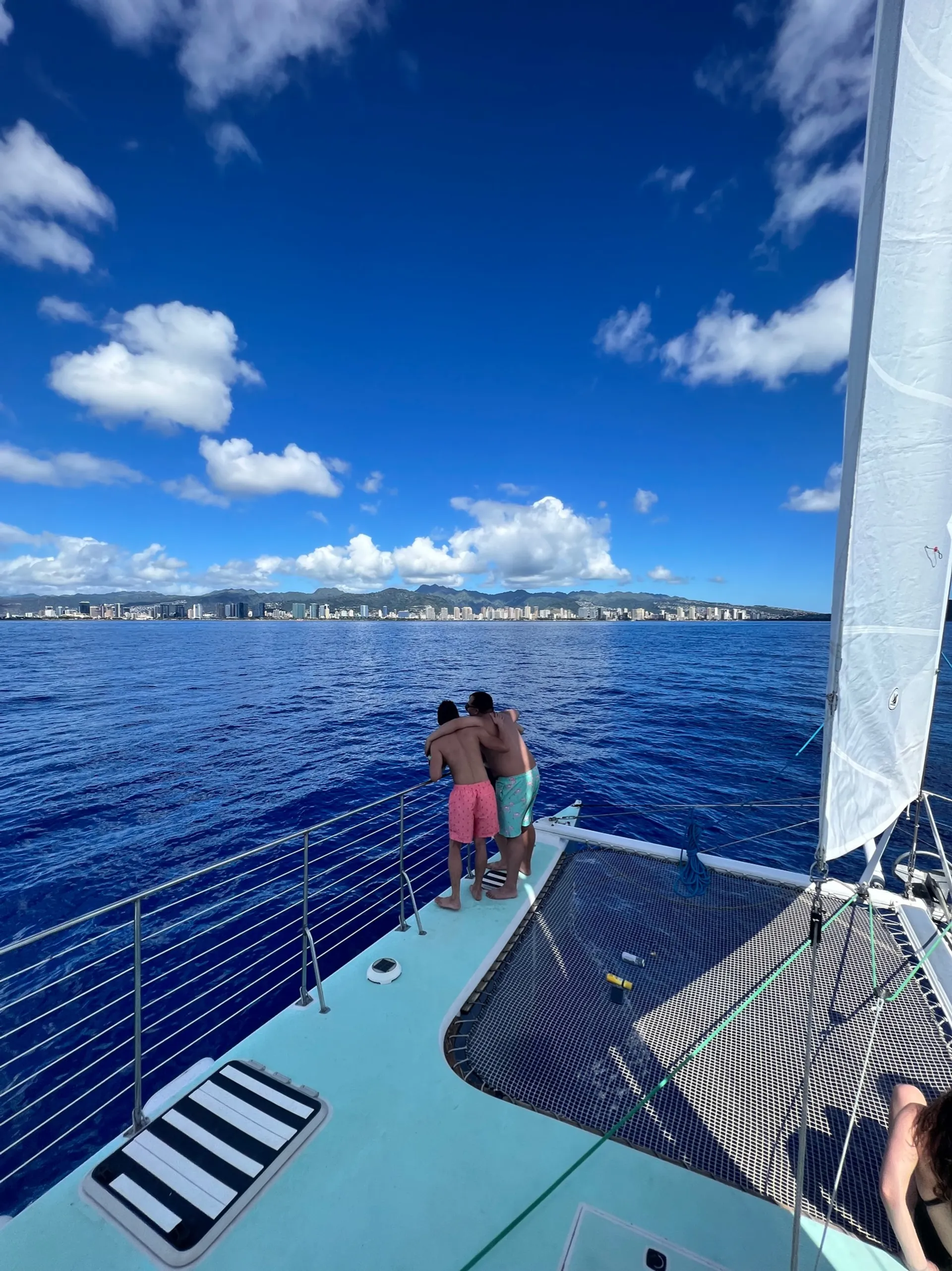 Private Charter On 48 ft Custom Made Sailing Catamaran in Honolulu, HI