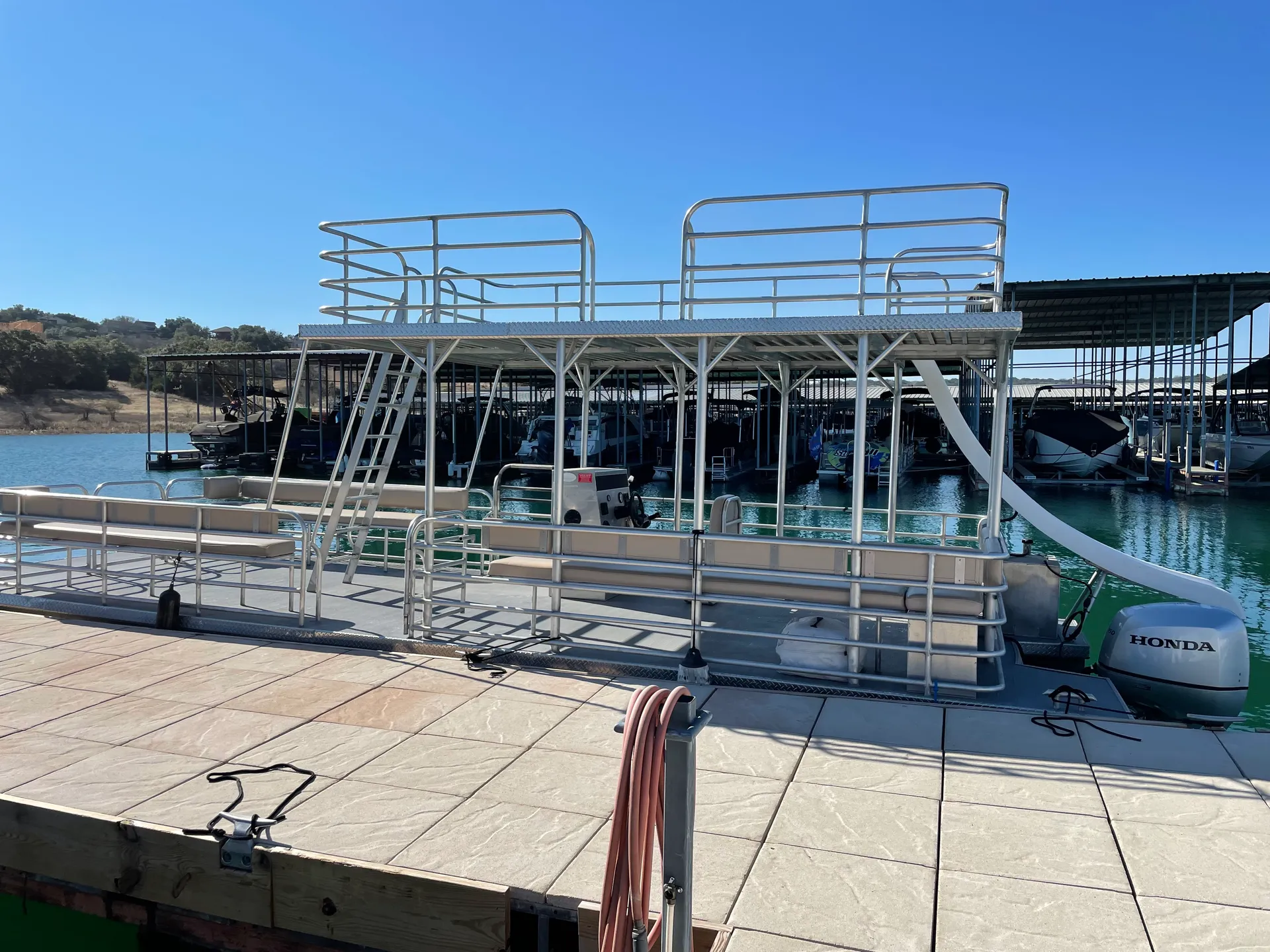 30' Solid Craft Double Decker w/ Slide - Canyon Lake