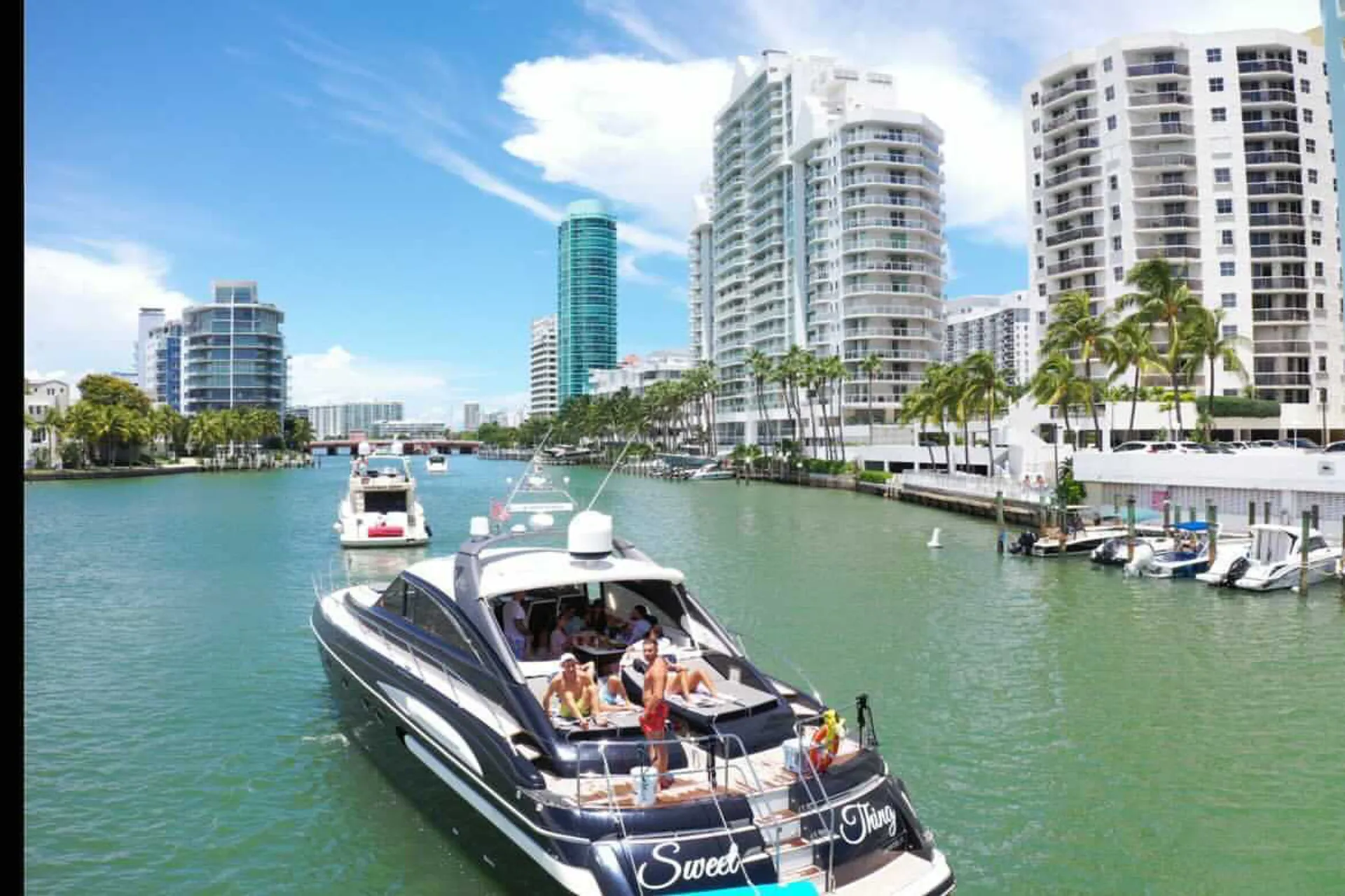 M/Y Sweet Thing 70' V65 Princess in North Miami, FL! * 13 PPL *