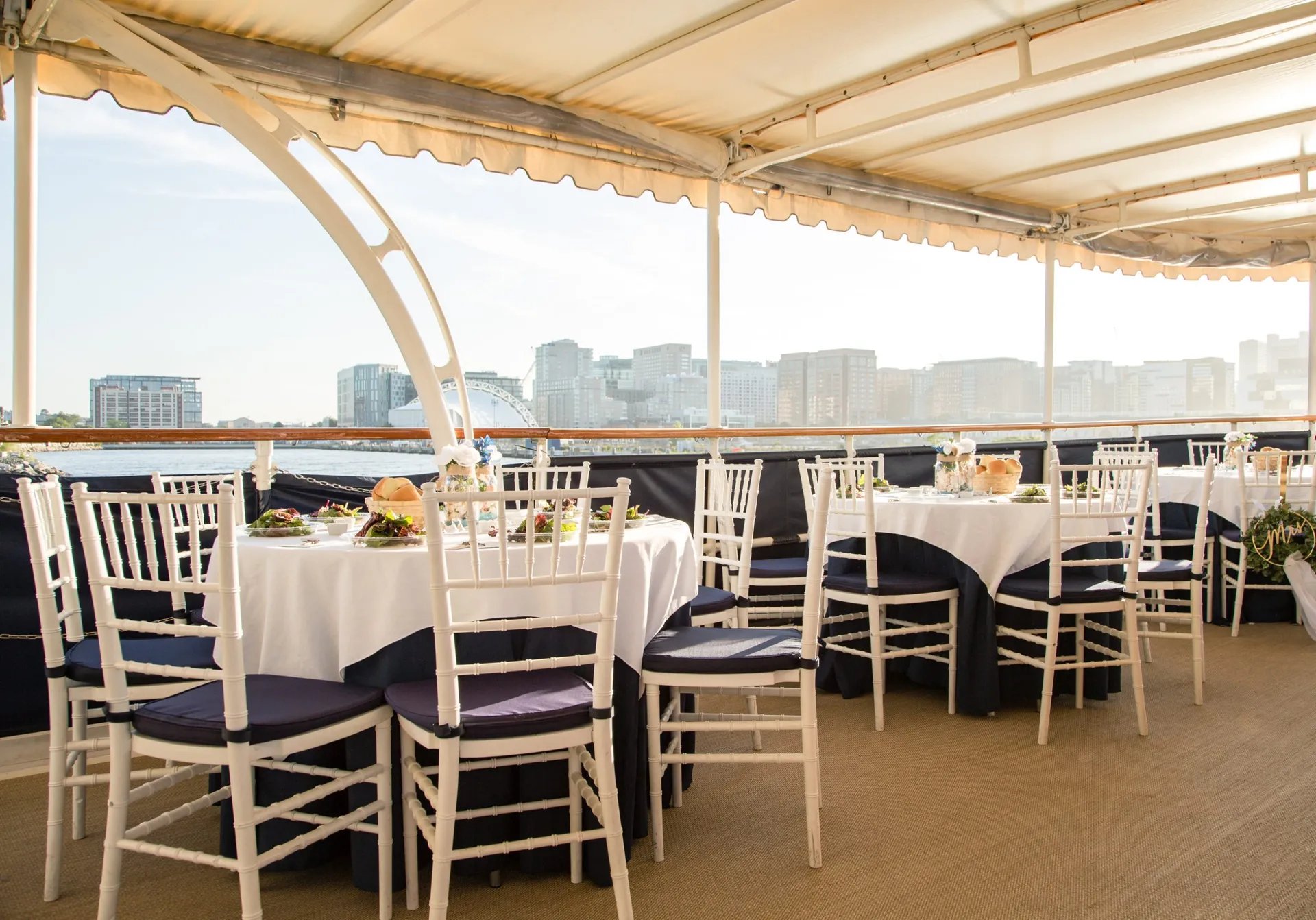Indulge in the luxury of breathtaking views across Boston Harbor!