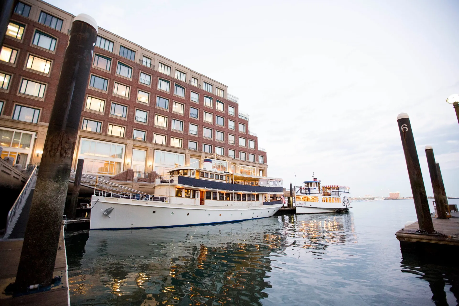 Indulge in the luxury of breathtaking views across Boston Harbor!