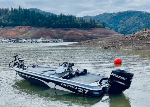 Rent a Nitro by Tracker Marine bass boat in Redding, CA near me