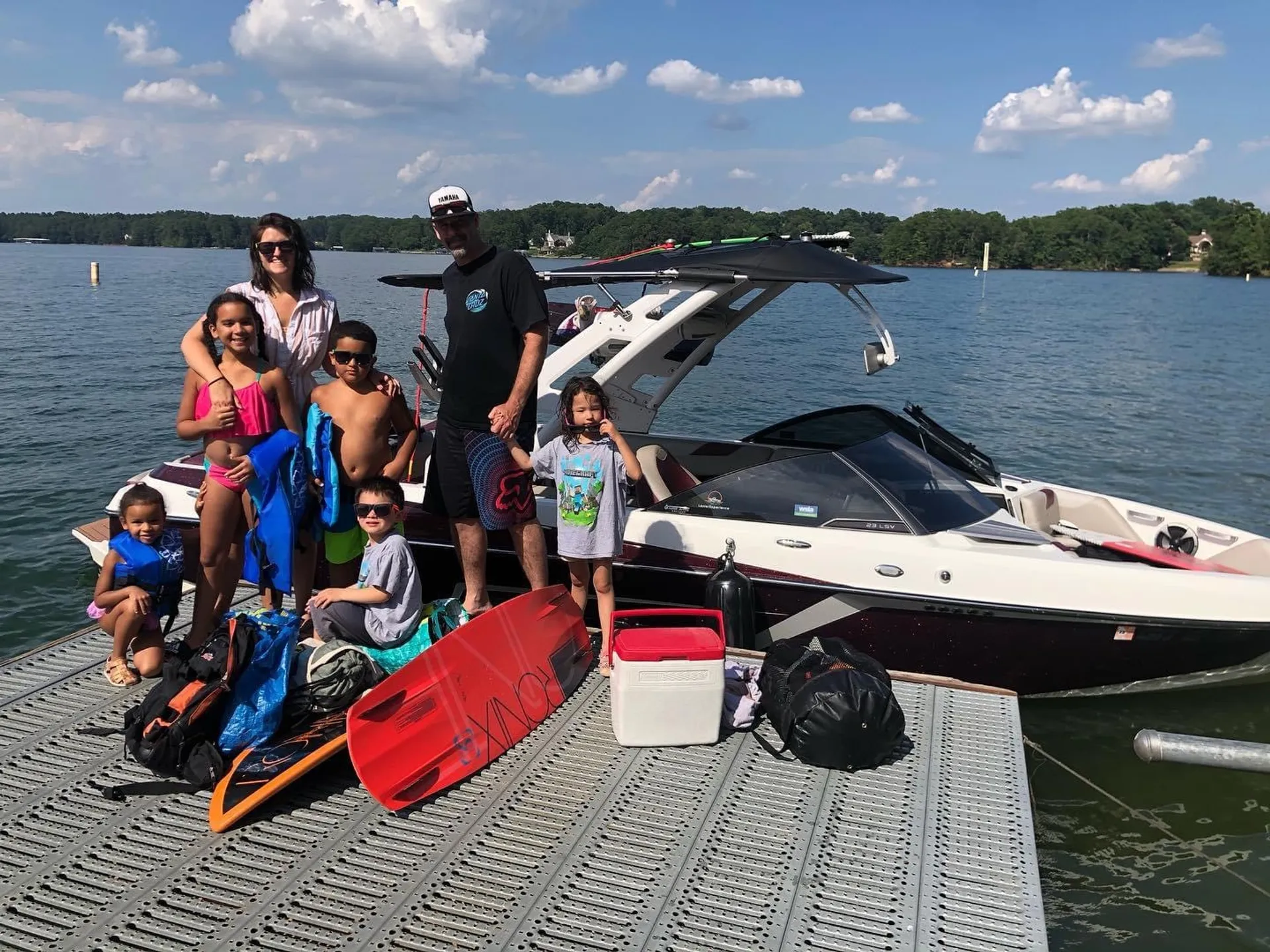 Premium Wakesurf Boat w/Equipment and Lessons on Lanier