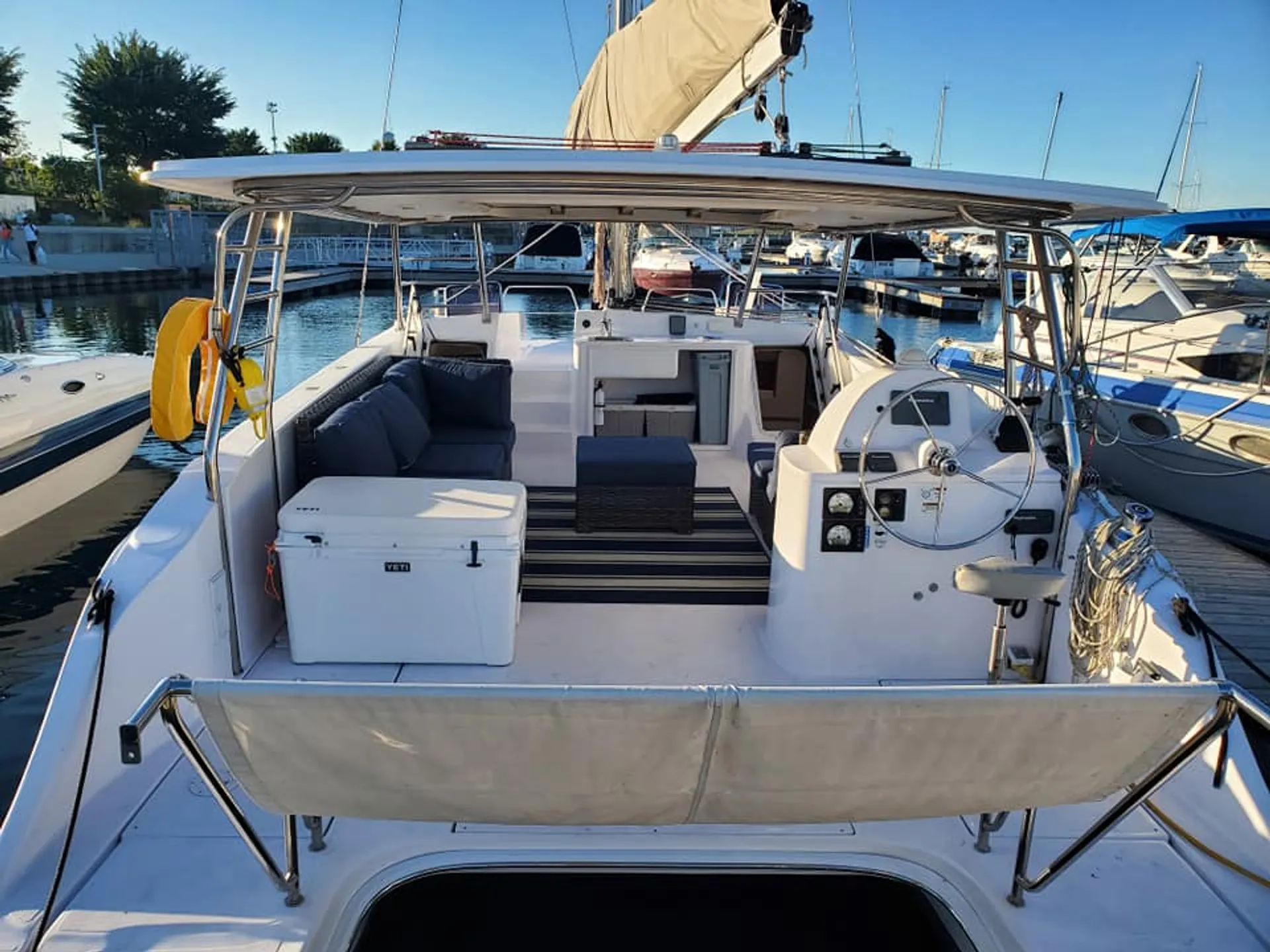 Bareboat Charter for you and up to 12 guests!