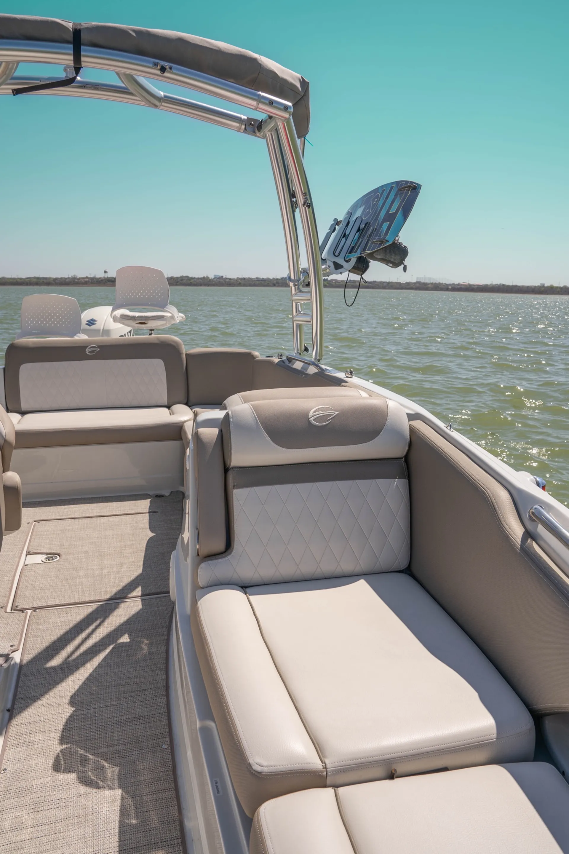 Ski, Wakeboard, Tube and Fish — Loaded 175HP Sport Boat for 10 Guests
