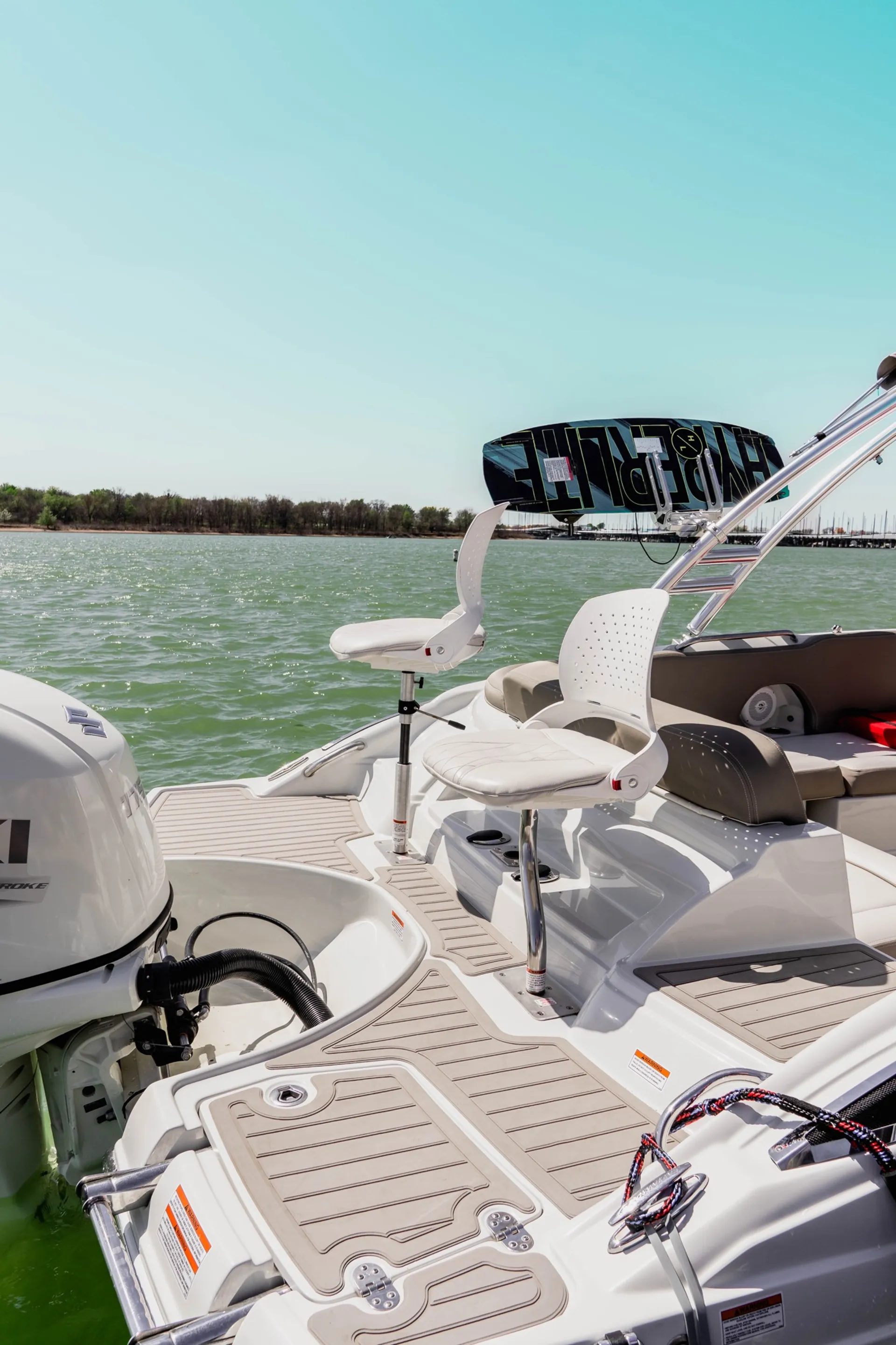 Ski, Wakeboard, Tube and Fish — Loaded 175HP Sport Boat for 10 Guests