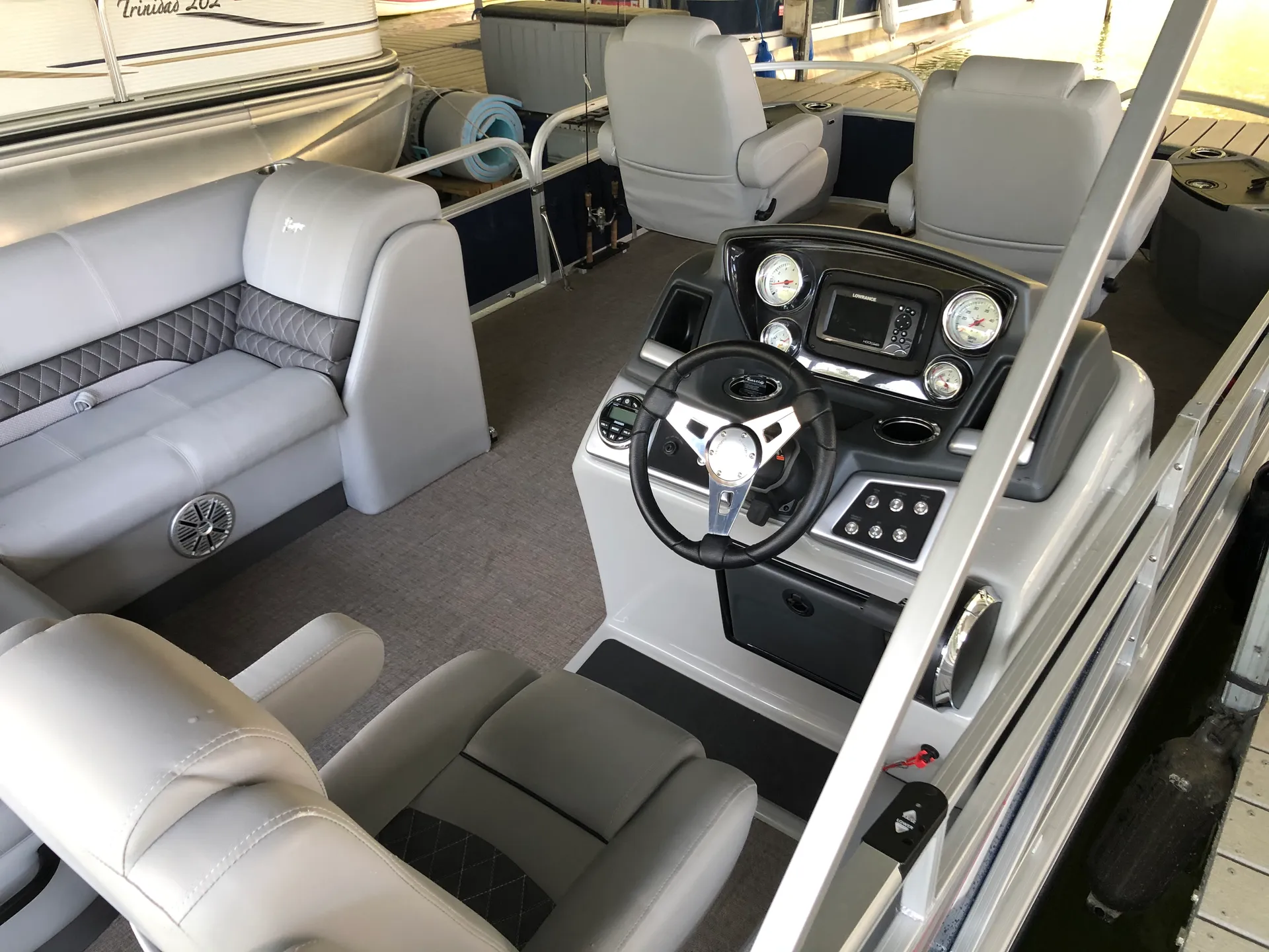 Ranger Pontoon For Fishing or Tubing!!