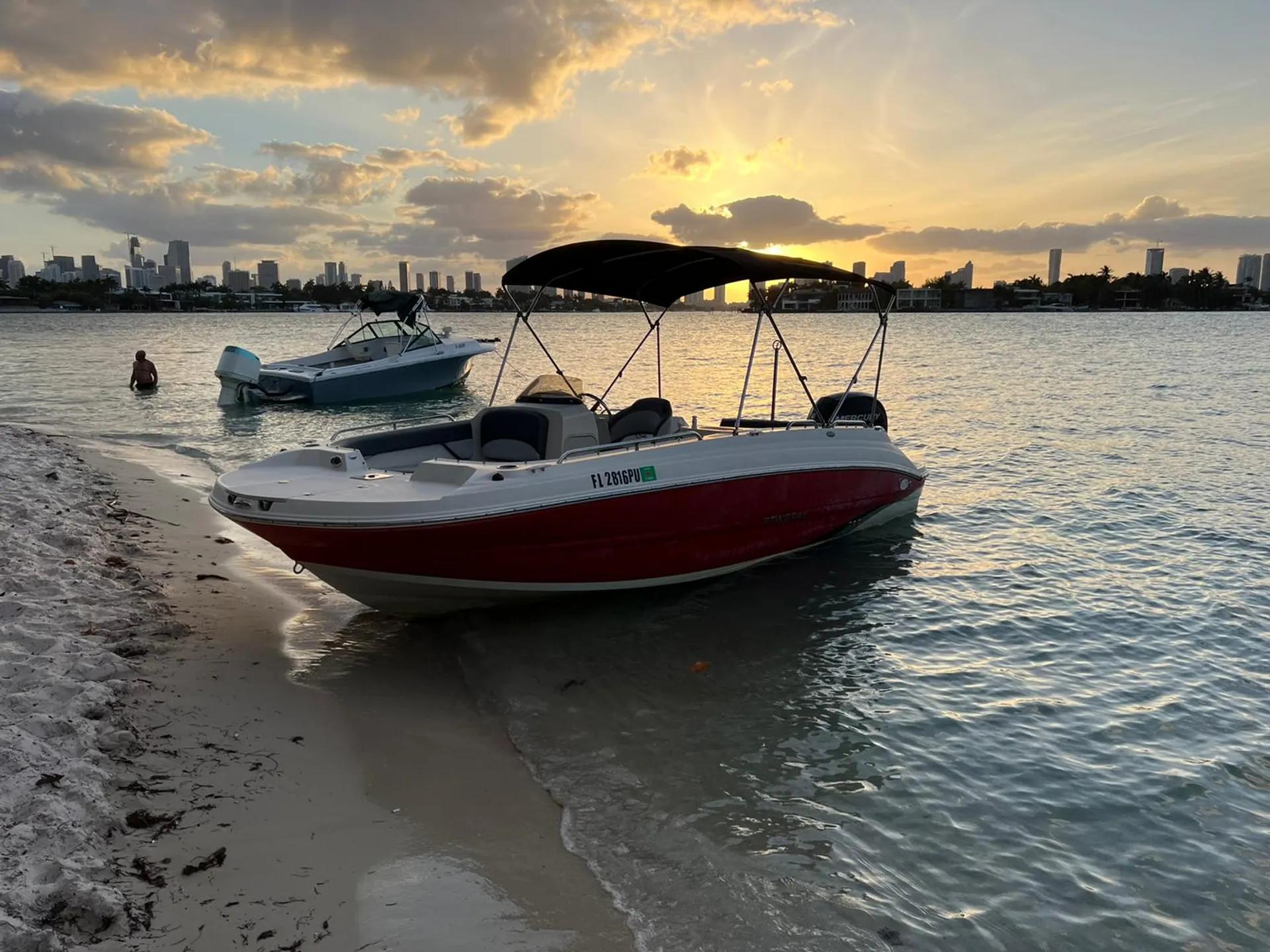 Tubing and Miami Cruise plus wakeboarding option