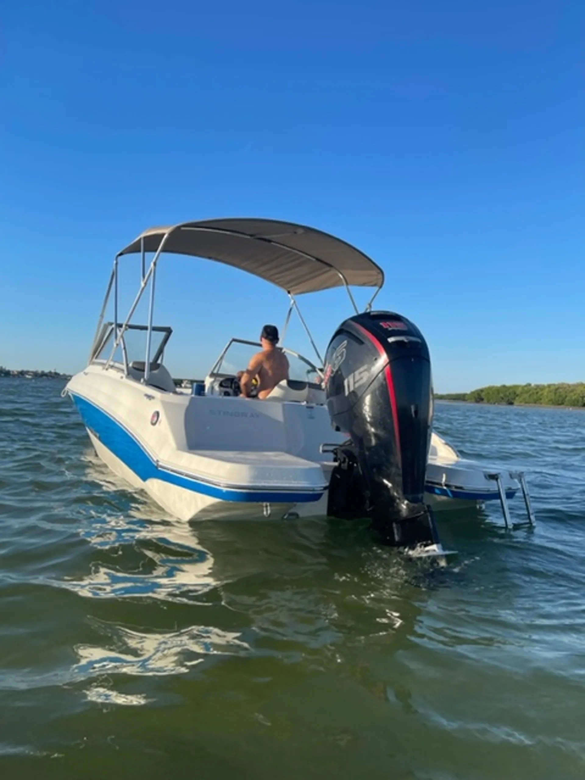 BOAT FUN IN THE SUN- STINGRAY STYLE