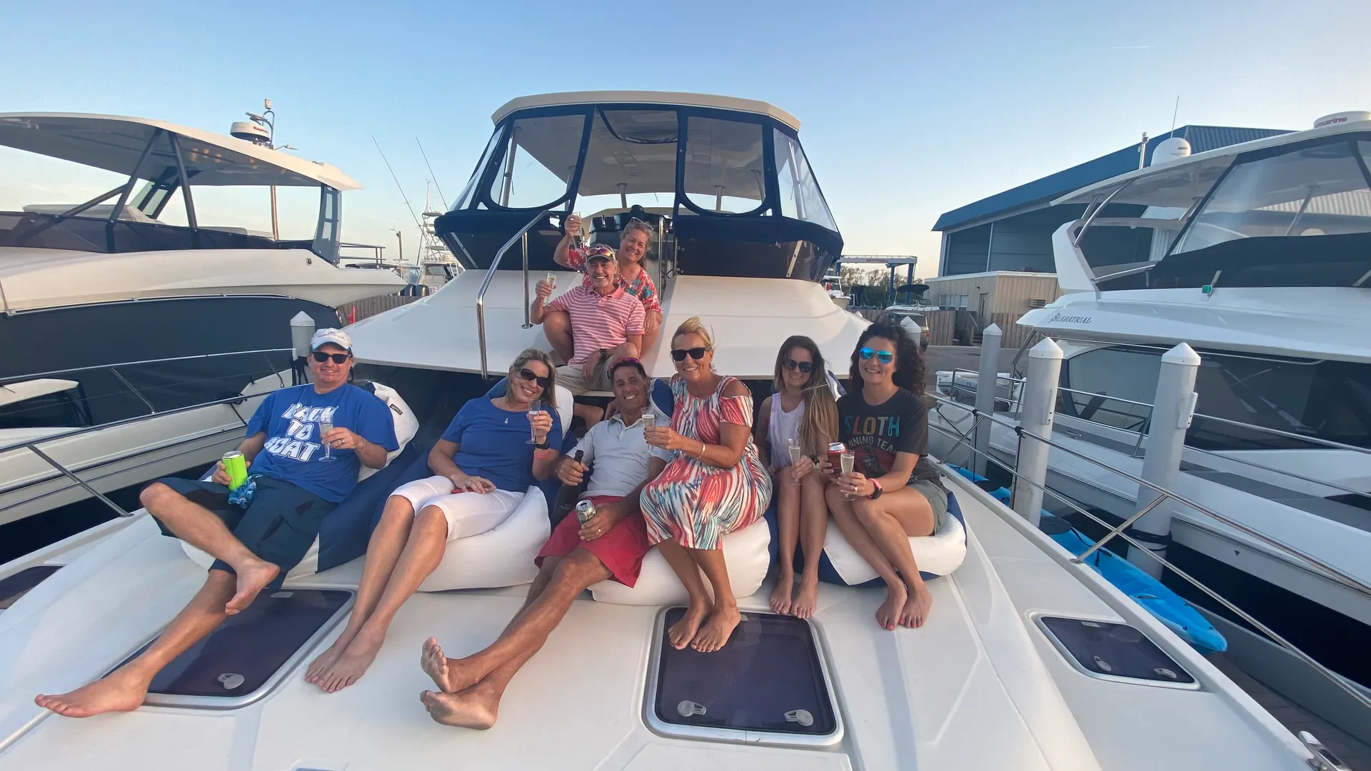 44’ Aquila Luxury Yacht Charter in St. Petersburg