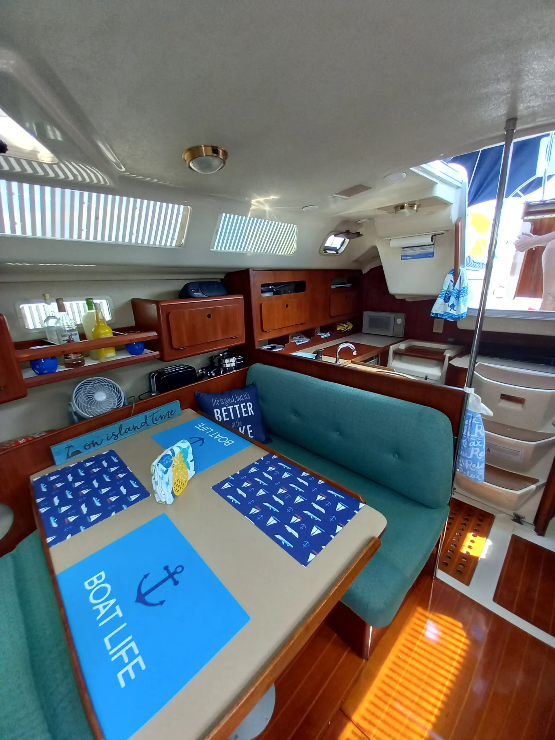 Sailing Lake Michigan out for Racine, WI