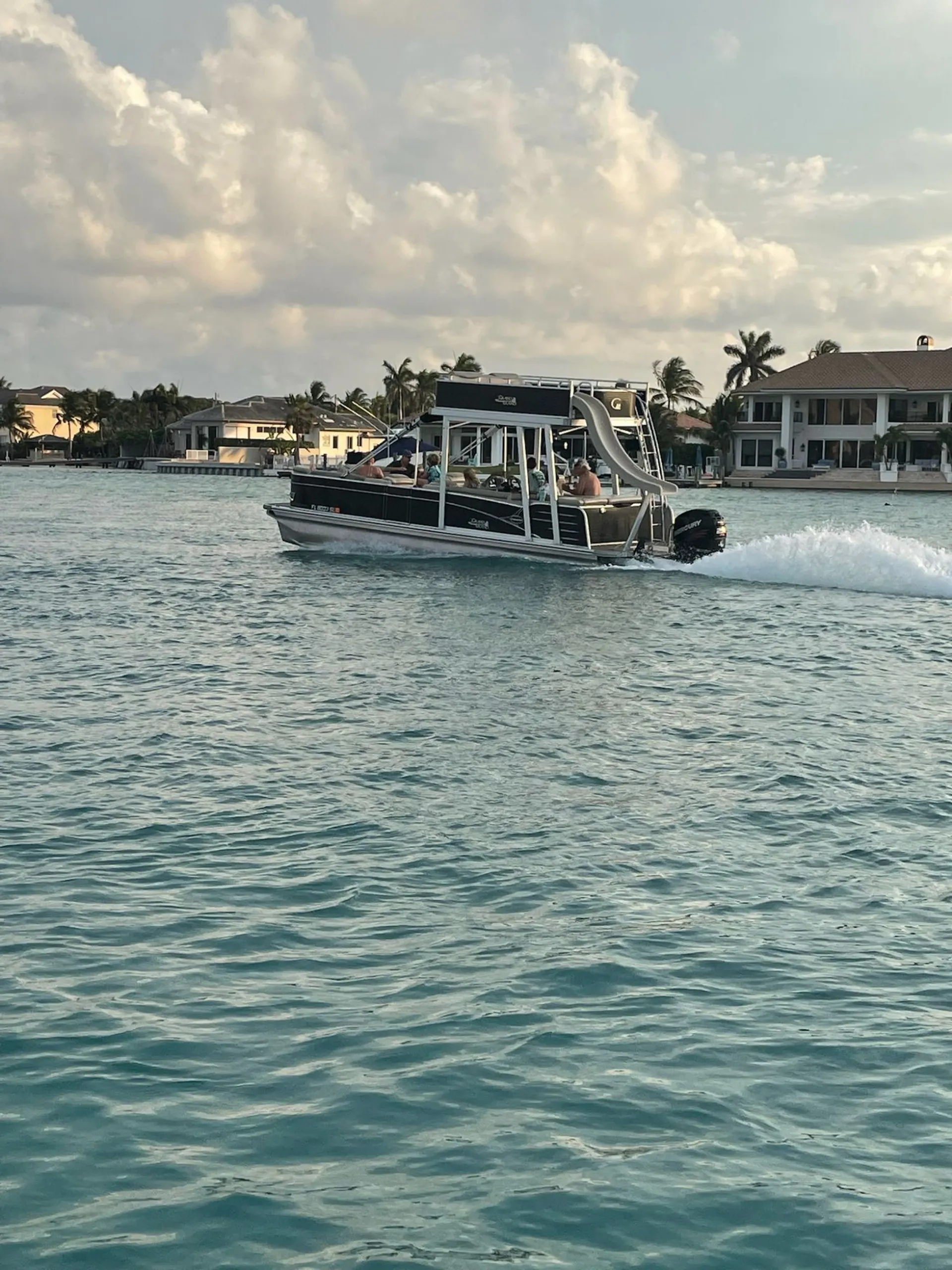 Double Decker Pontoon with a Slide in Jupiter/Peanut Island