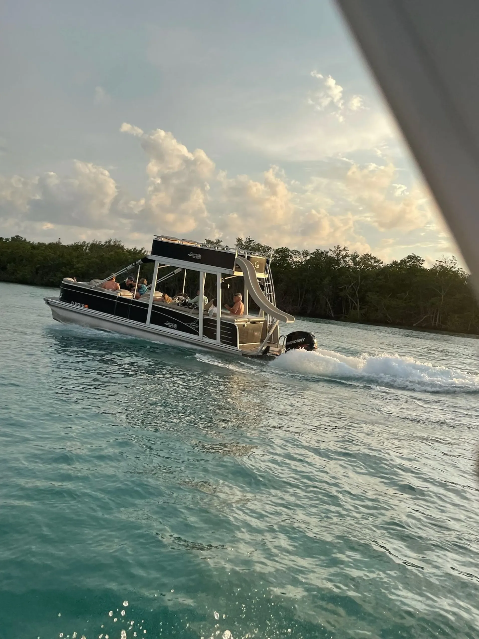 Double Decker Pontoon with a Slide in Jupiter/Peanut Island