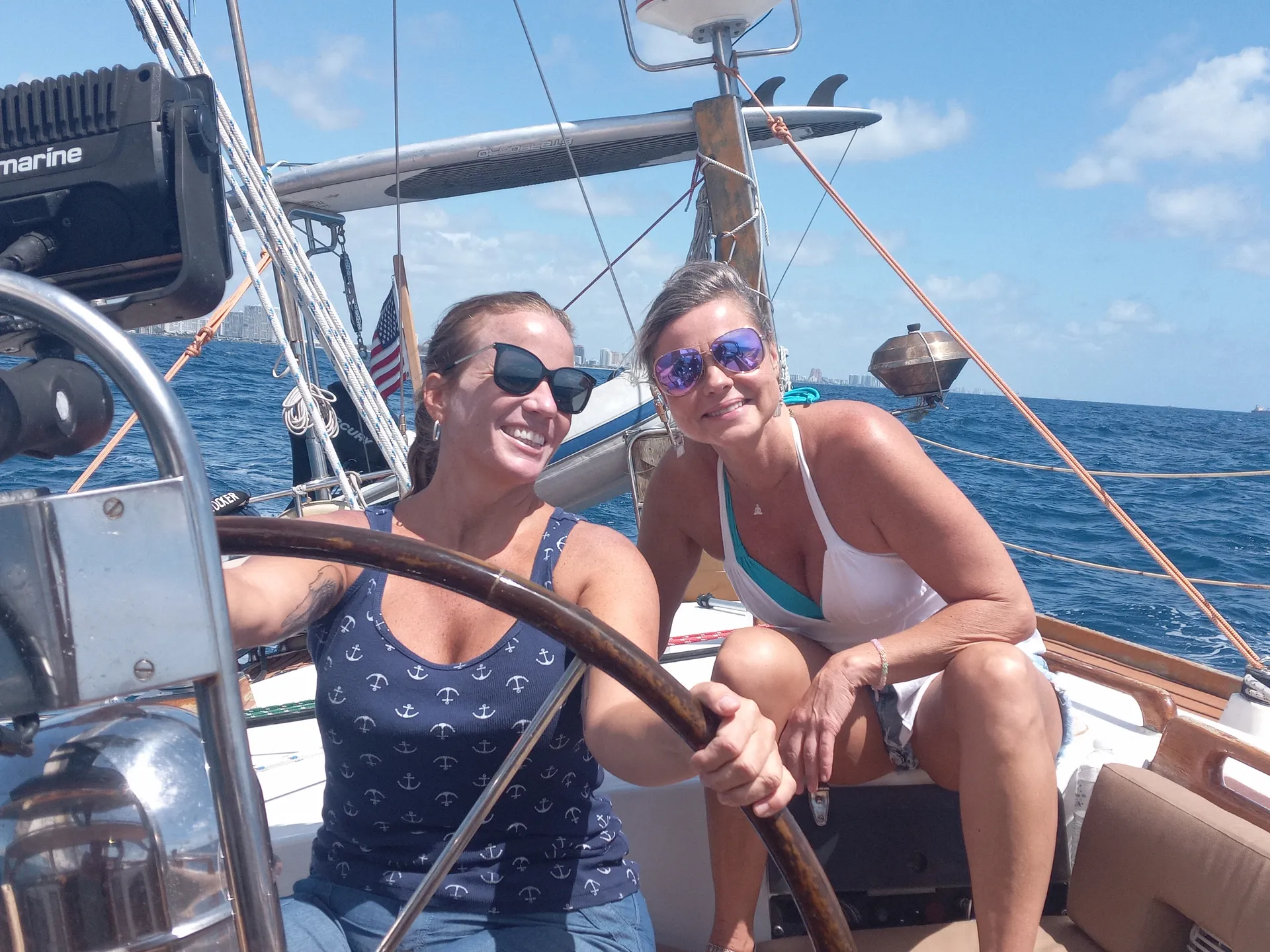 Sacred Space Christina 52 performance cruiser sail