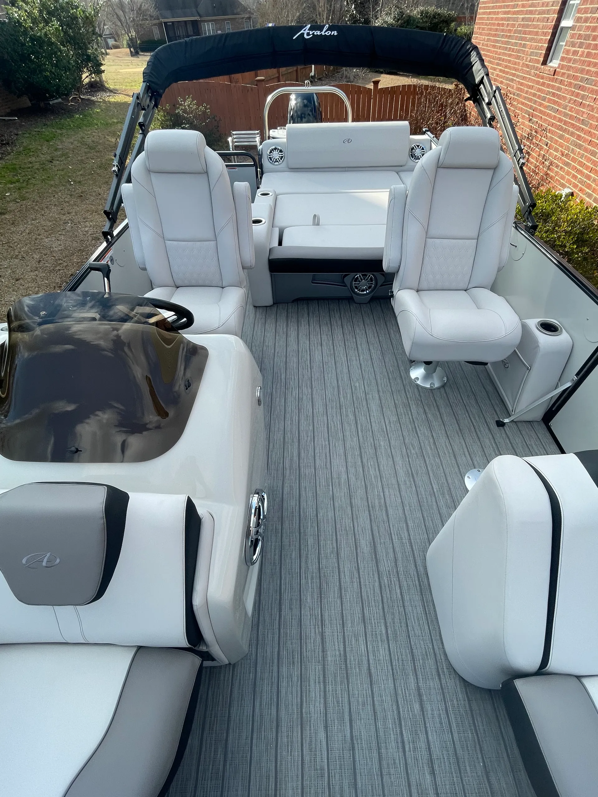 AVALON PONTOONS CATALINA VERSATILE REAR BENCH 2385VRL in Lexington County, SC — photo 3