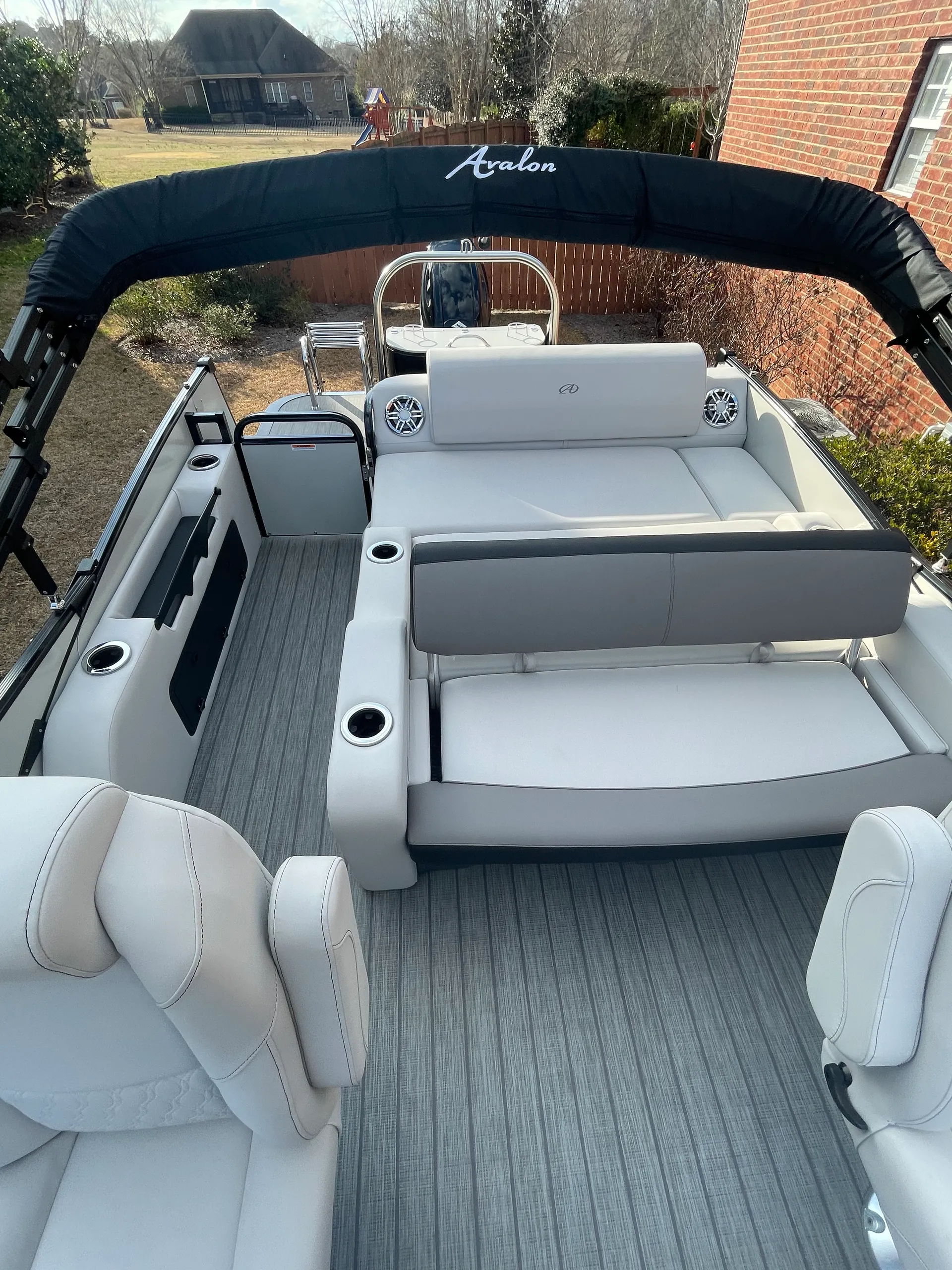 AVALON PONTOONS CATALINA VERSATILE REAR BENCH 2385VRL in Lexington County, SC — photo 4