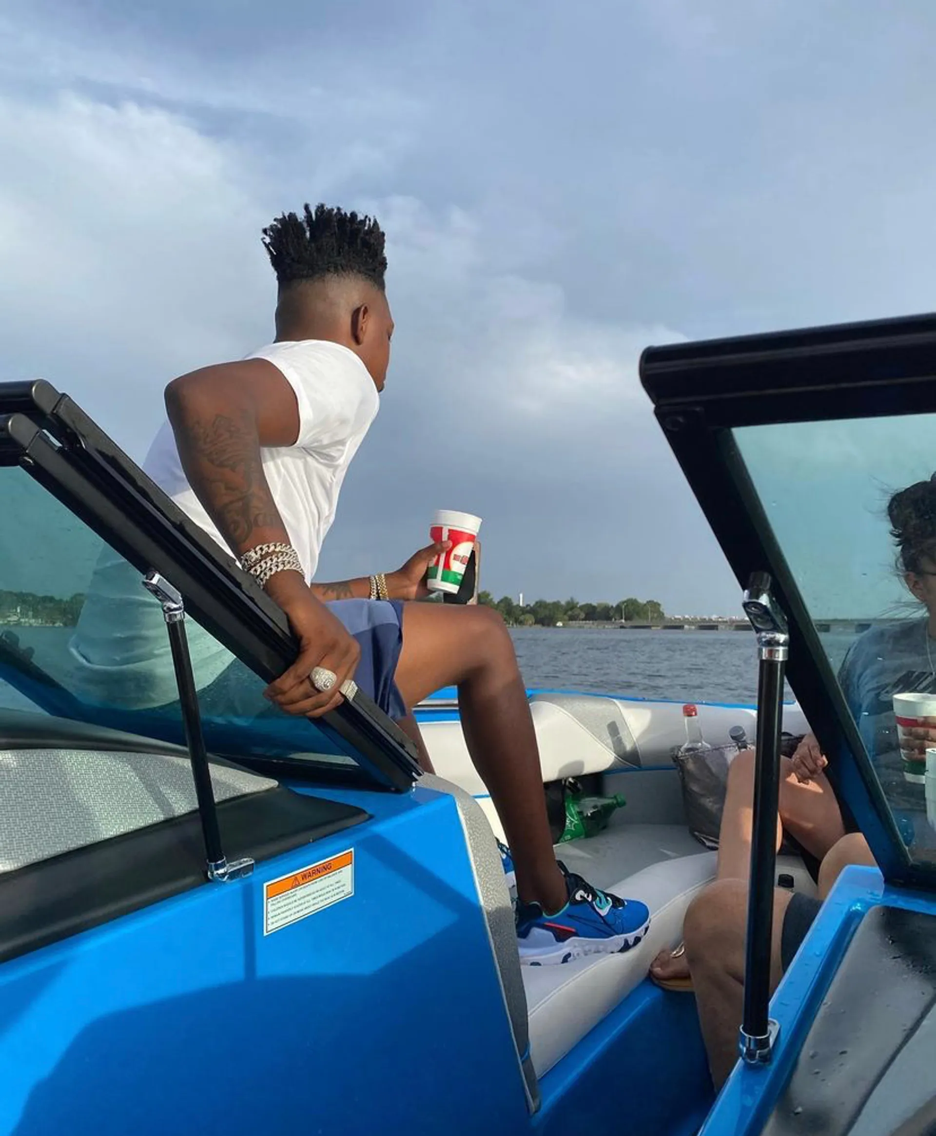 Crab island excursion & Wakesurf session on a 2025 Nautique G23 