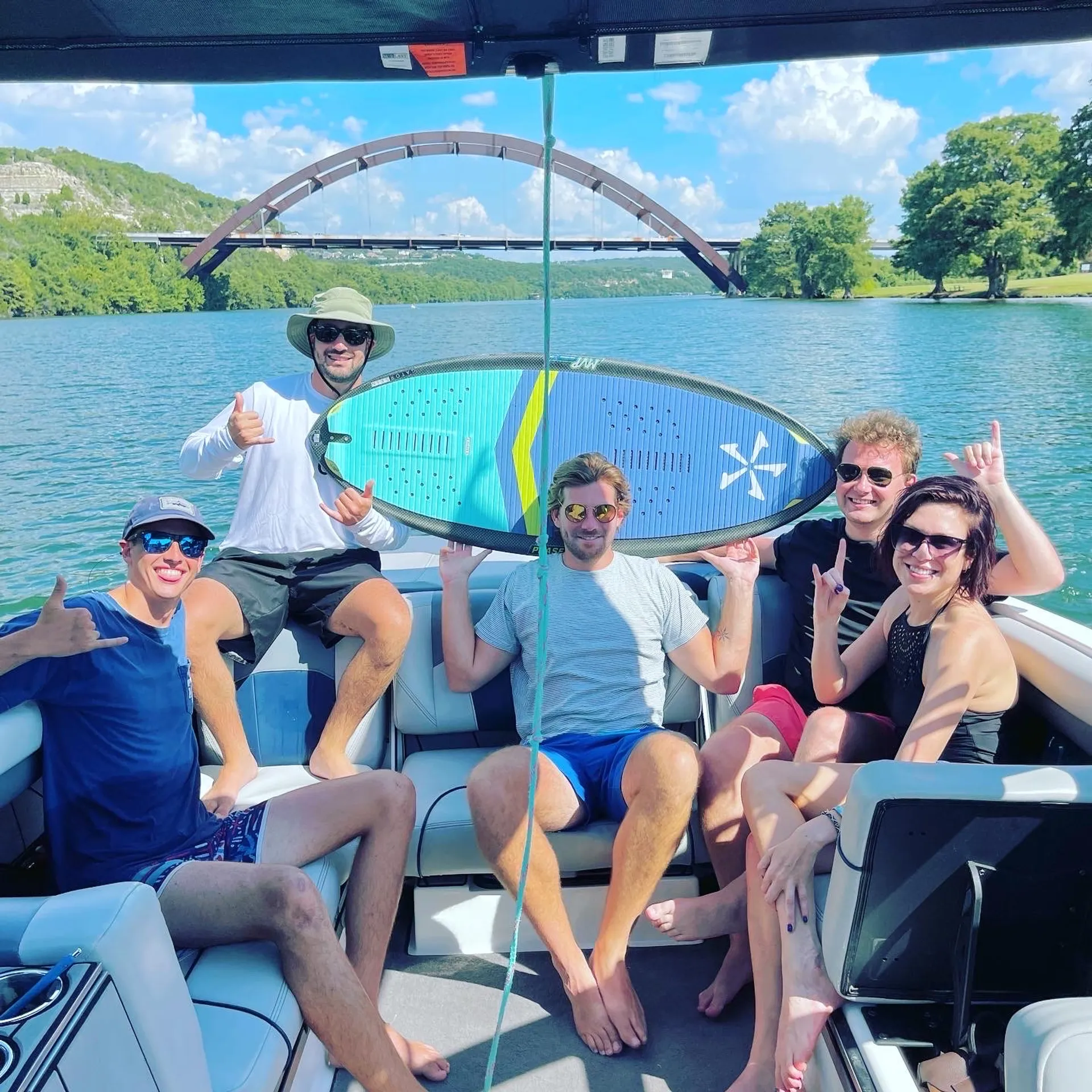 #1 Wake Surfing and Wakeboarding for Lake Austin or Travis - 14 ppl!