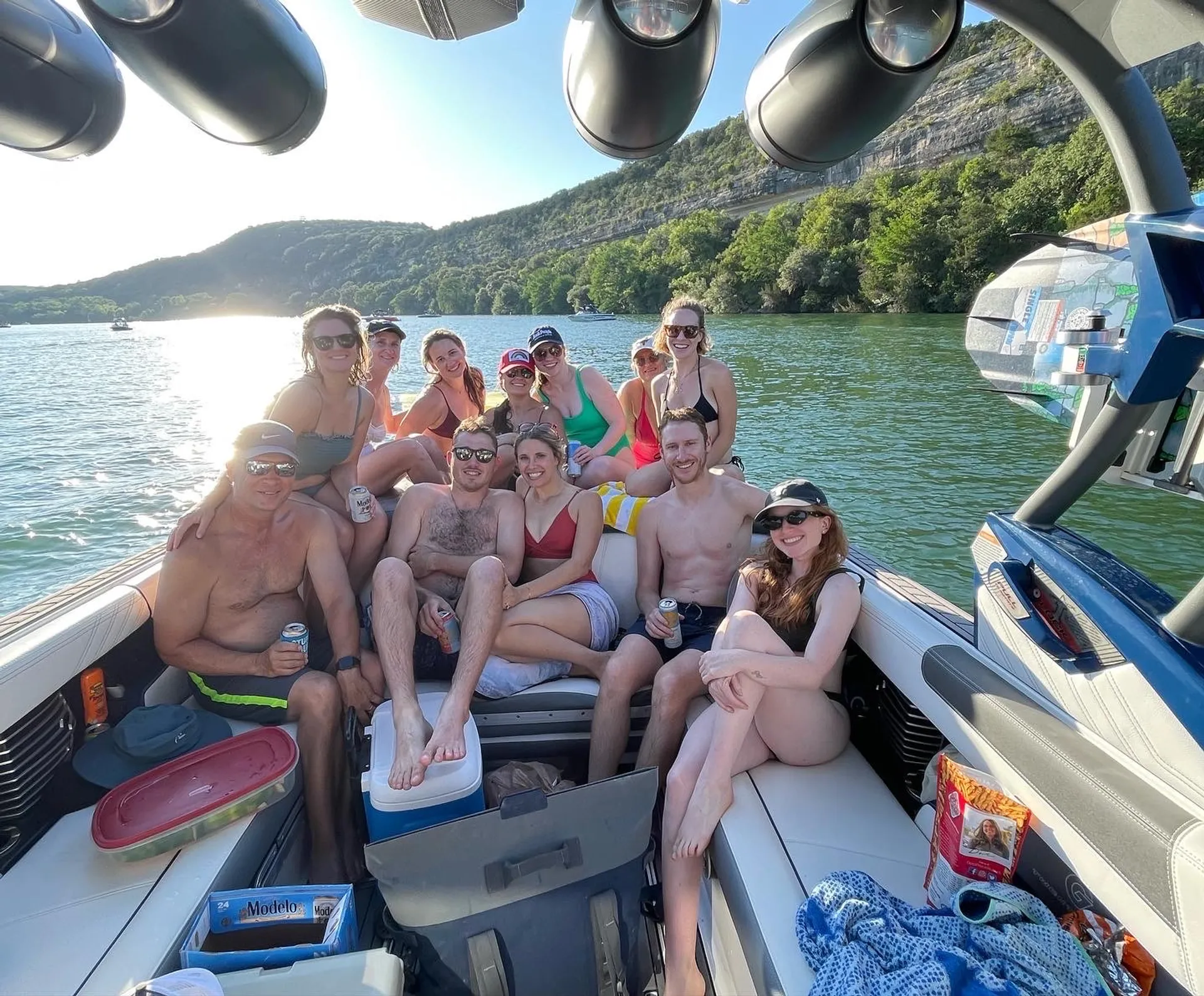 #1 Wake Surfing and Wakeboarding for Lake Austin or Travis - 14 ppl!