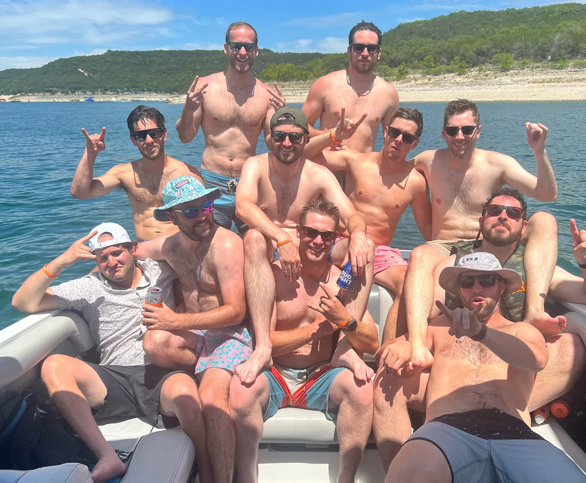 #1 Wake Surfing and Wakeboarding for Lake Austin or Travis - 14 ppl!