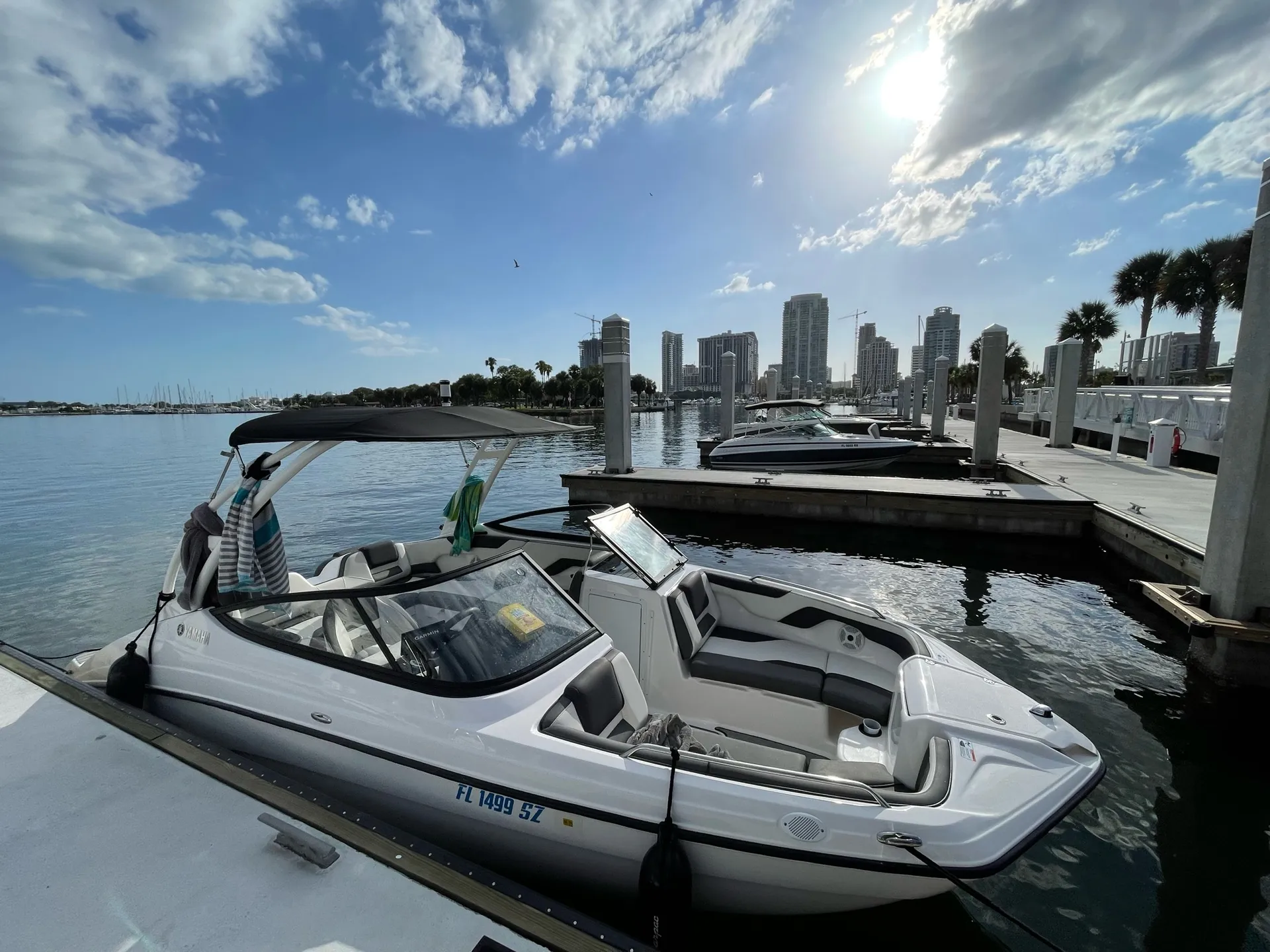 2021 Yamaha Jet Boat for charter in Tampa!