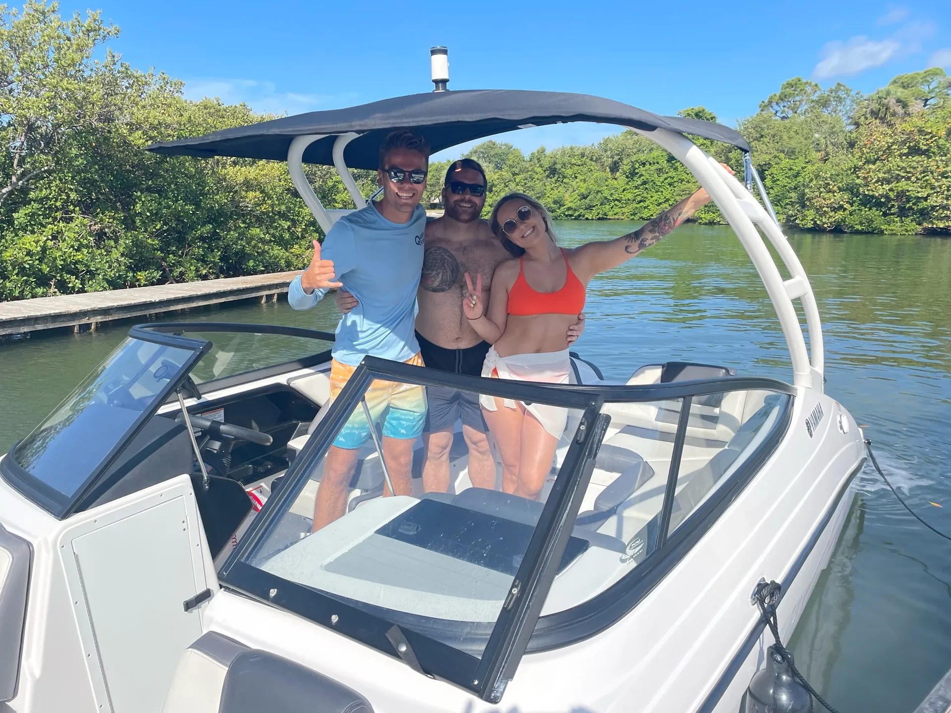 2021 Yamaha Jet Boat for charter in Tampa!