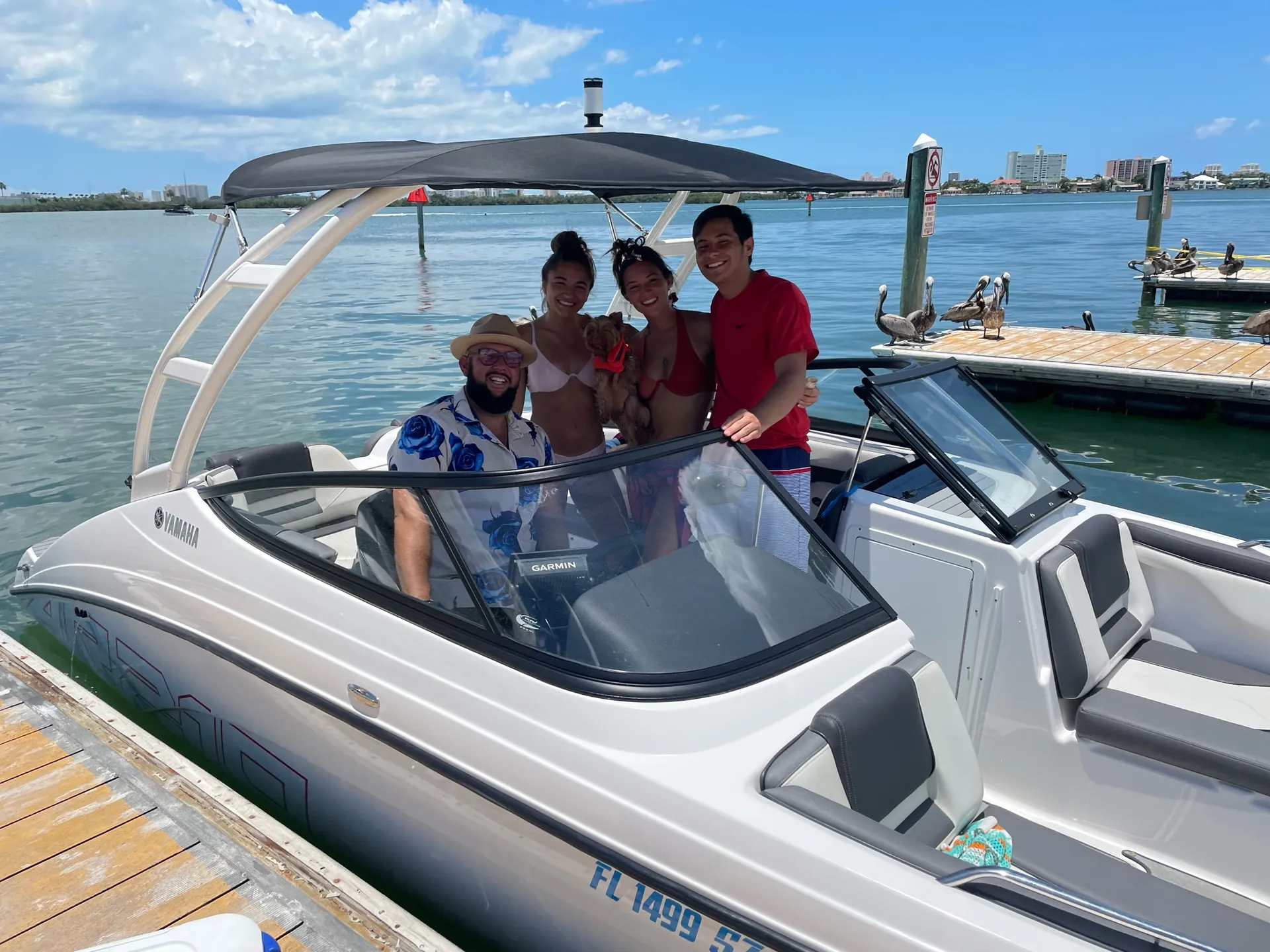 2021 Yamaha Jet Boat for charter in Tampa!