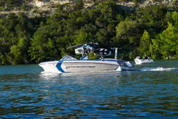 #1 Wake Surfing and Wakeboarding for Lake Austin or Travis - 14 ppl! boat photo