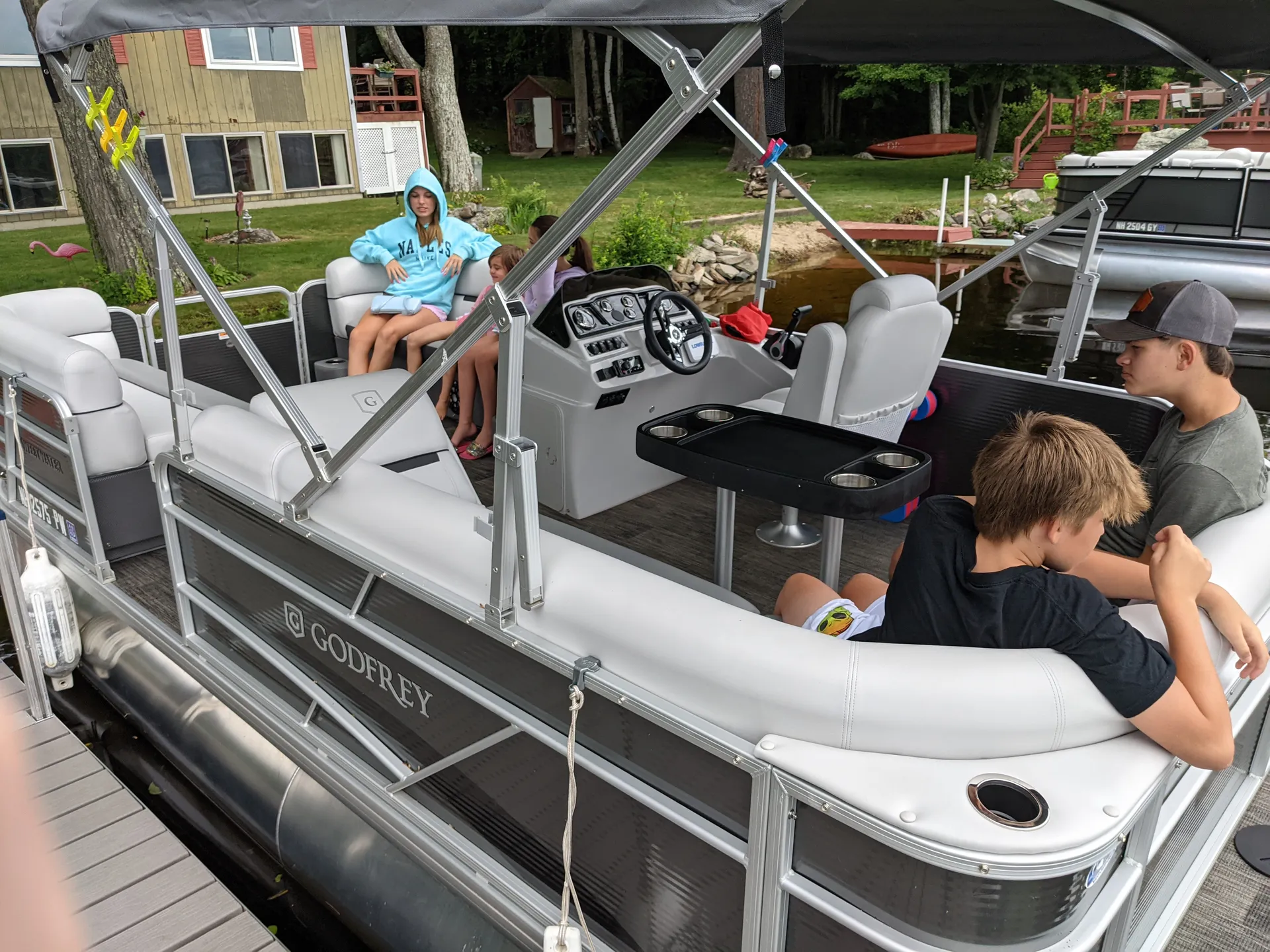 10 Person Godfrey Sweetwater Pontoon (triple)