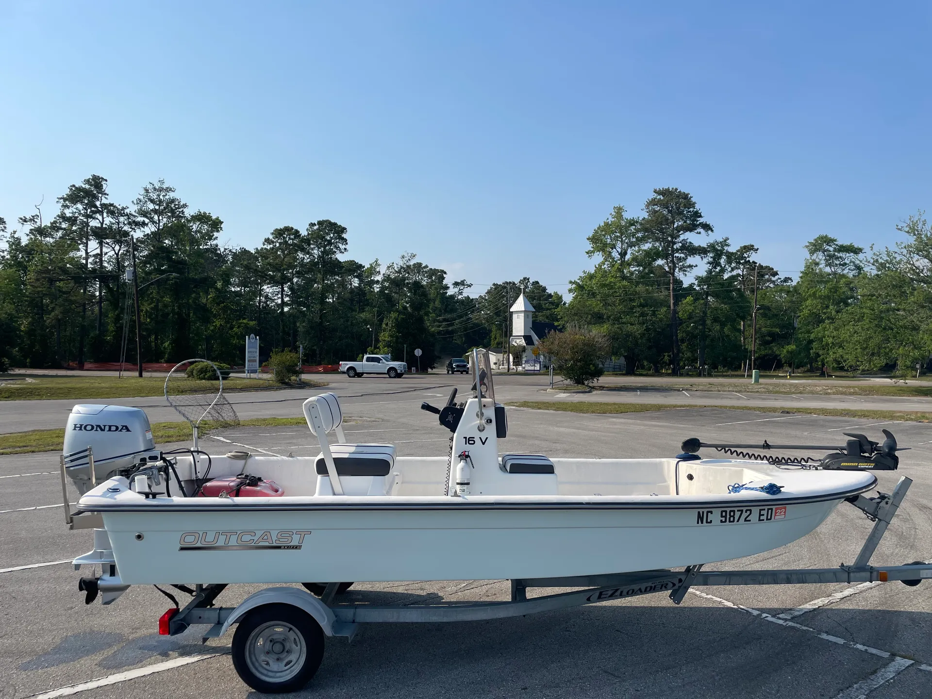 CAROLINA SKIFF JVX 16 CENTER CONSOLE in Wilmington, NC