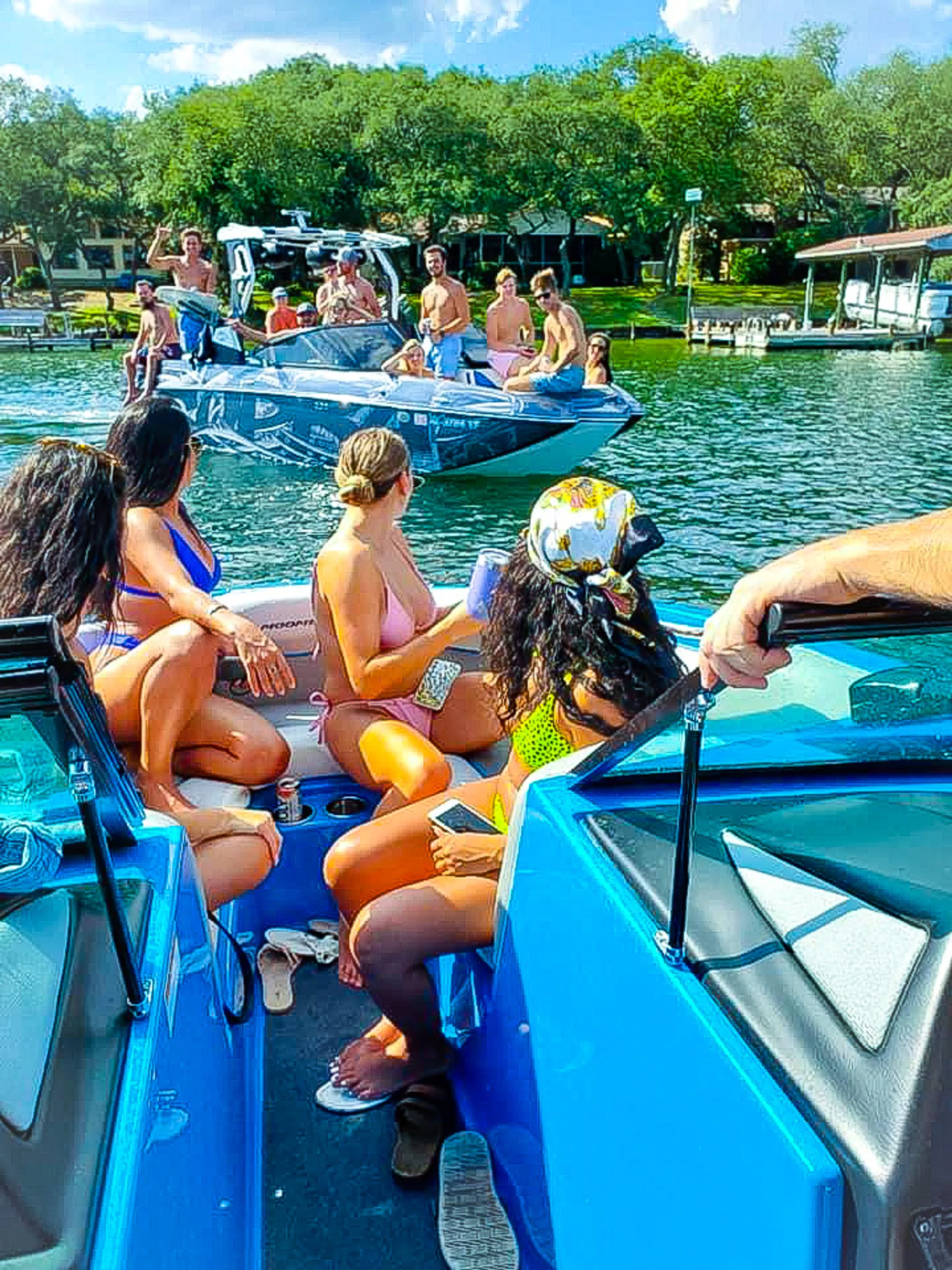 Crab island excursion & Wakesurf session on a 2025 Nautique G23 