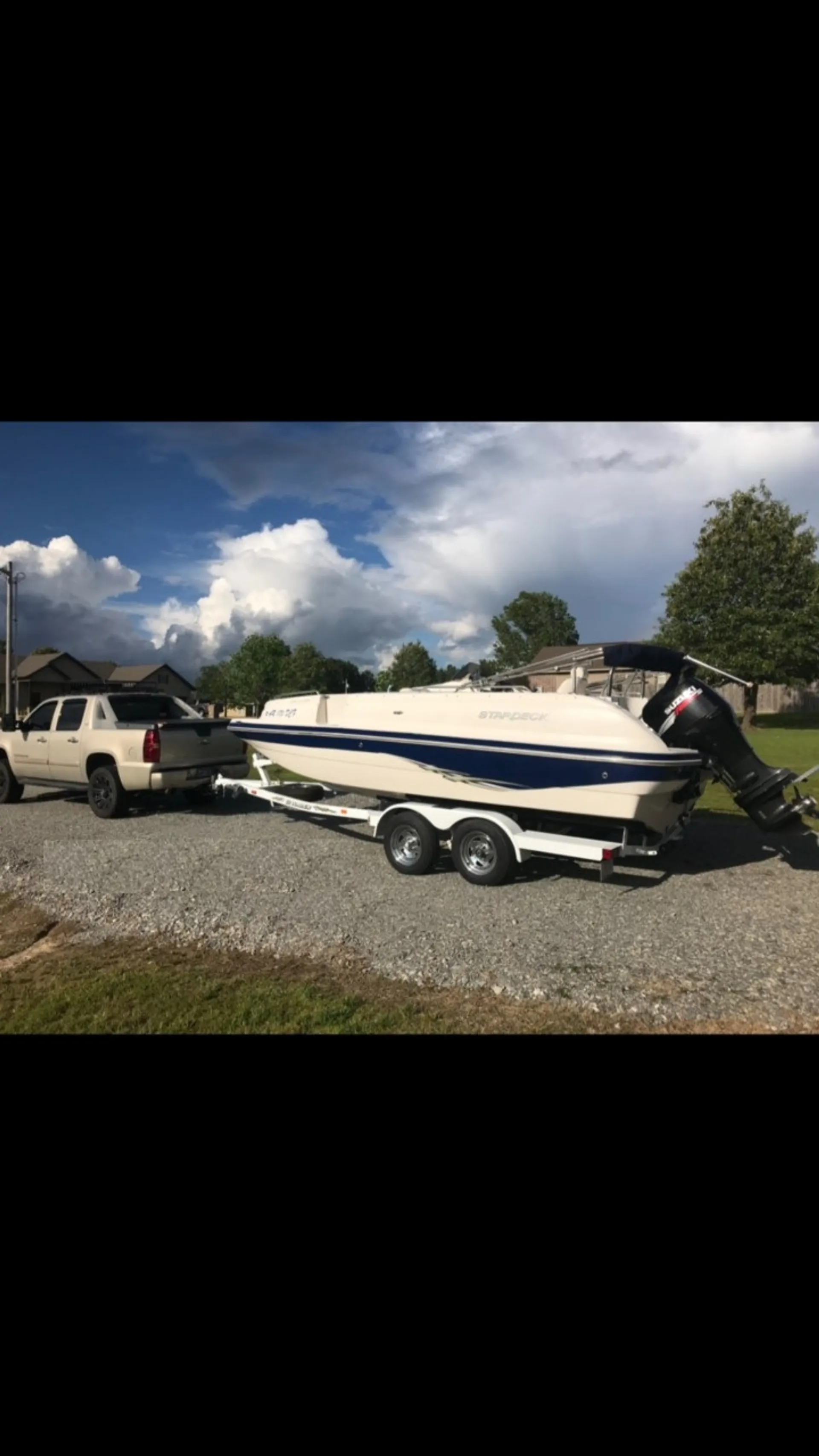 luxurious ski Stardeck boat