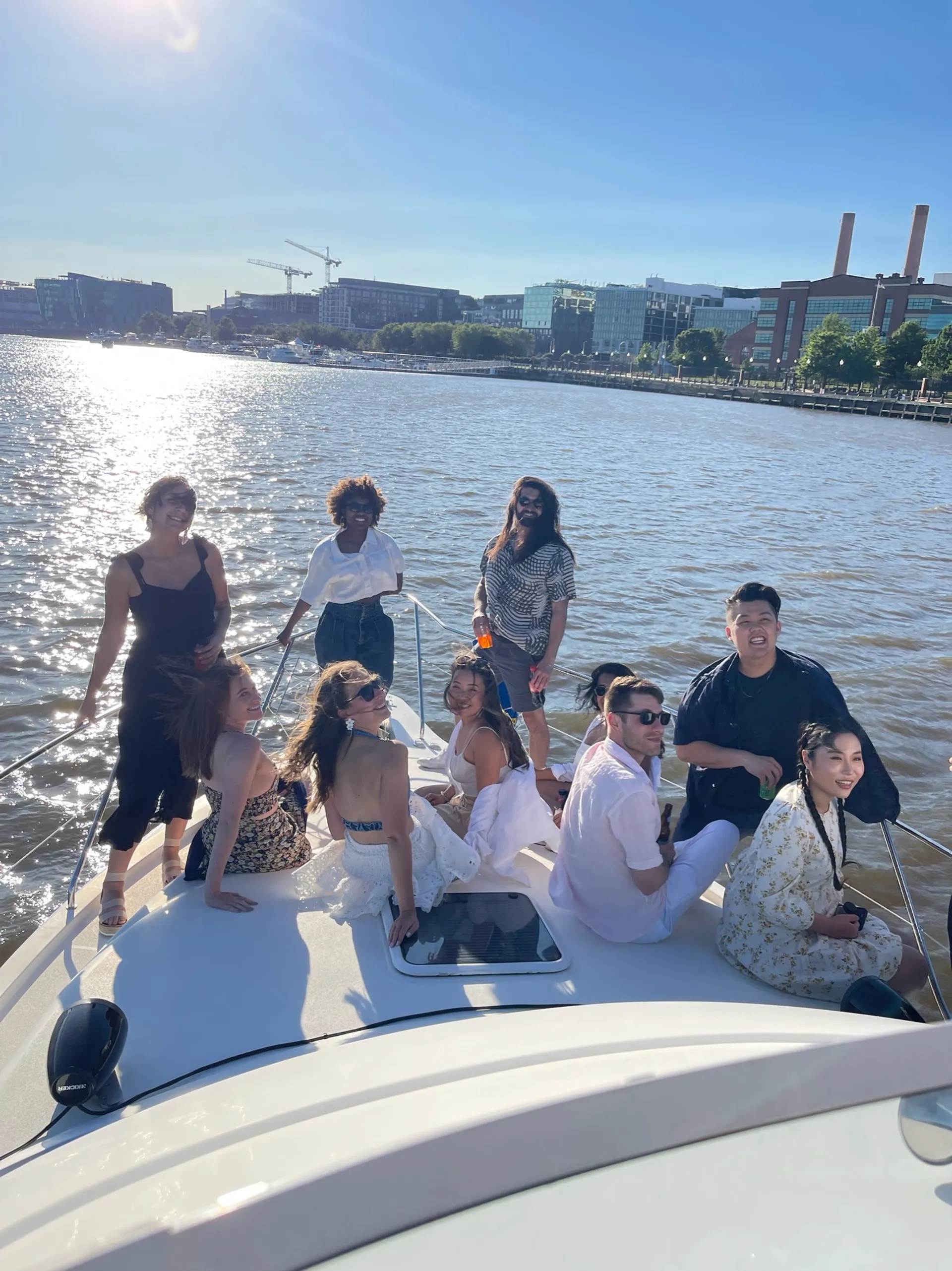 DMV’s 12 passenger Luxury Party Yacht with Free Captain and Crew!